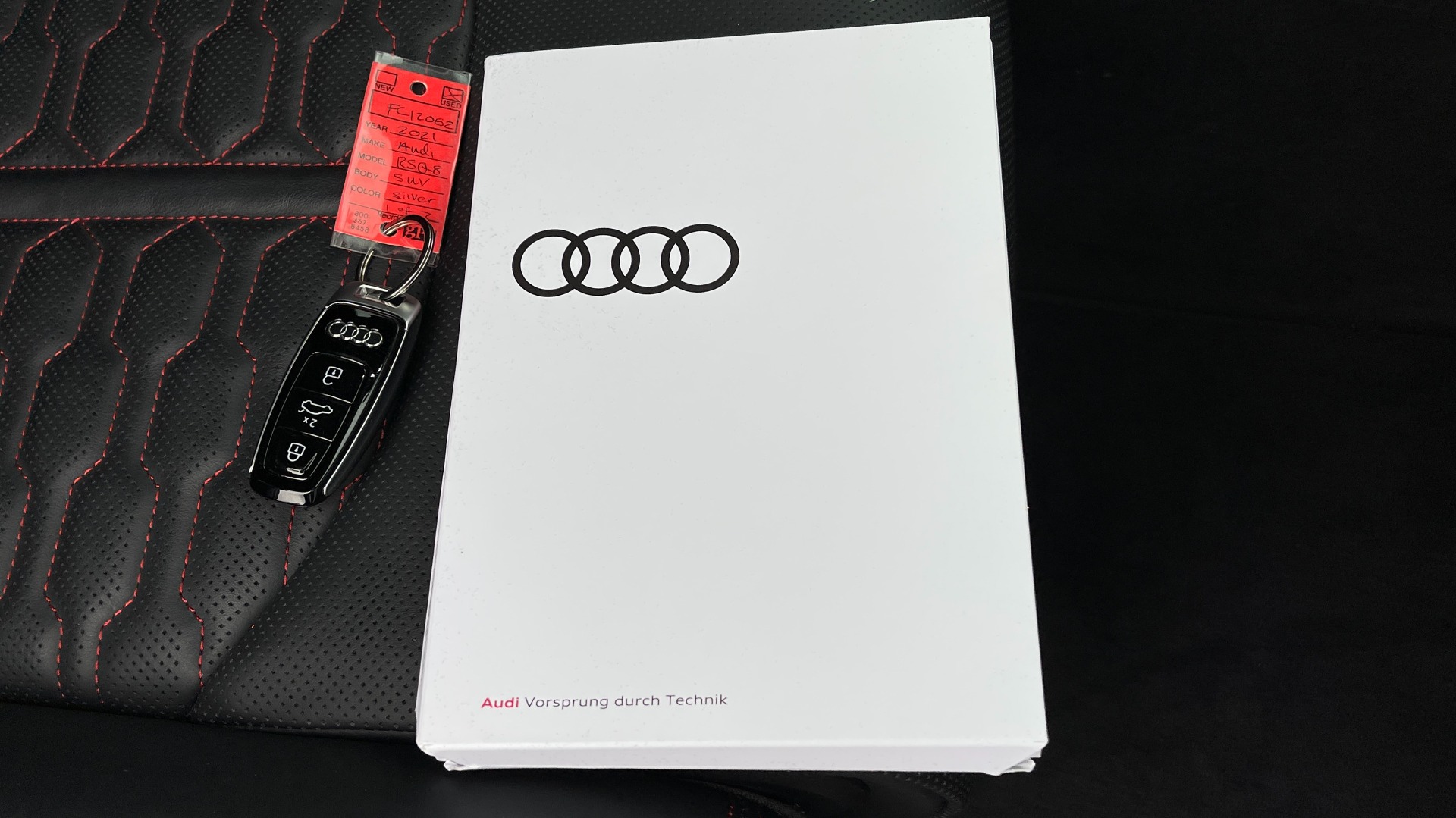 Used 2021 Audi RS Q8 4.0 TFSA QUATTRO / LUX / EXEC / CARBON & BLACK OPTIC / DRVR ASST / TOWING for sale $147,995 at Formula Imports in Charlotte NC 28227 82
