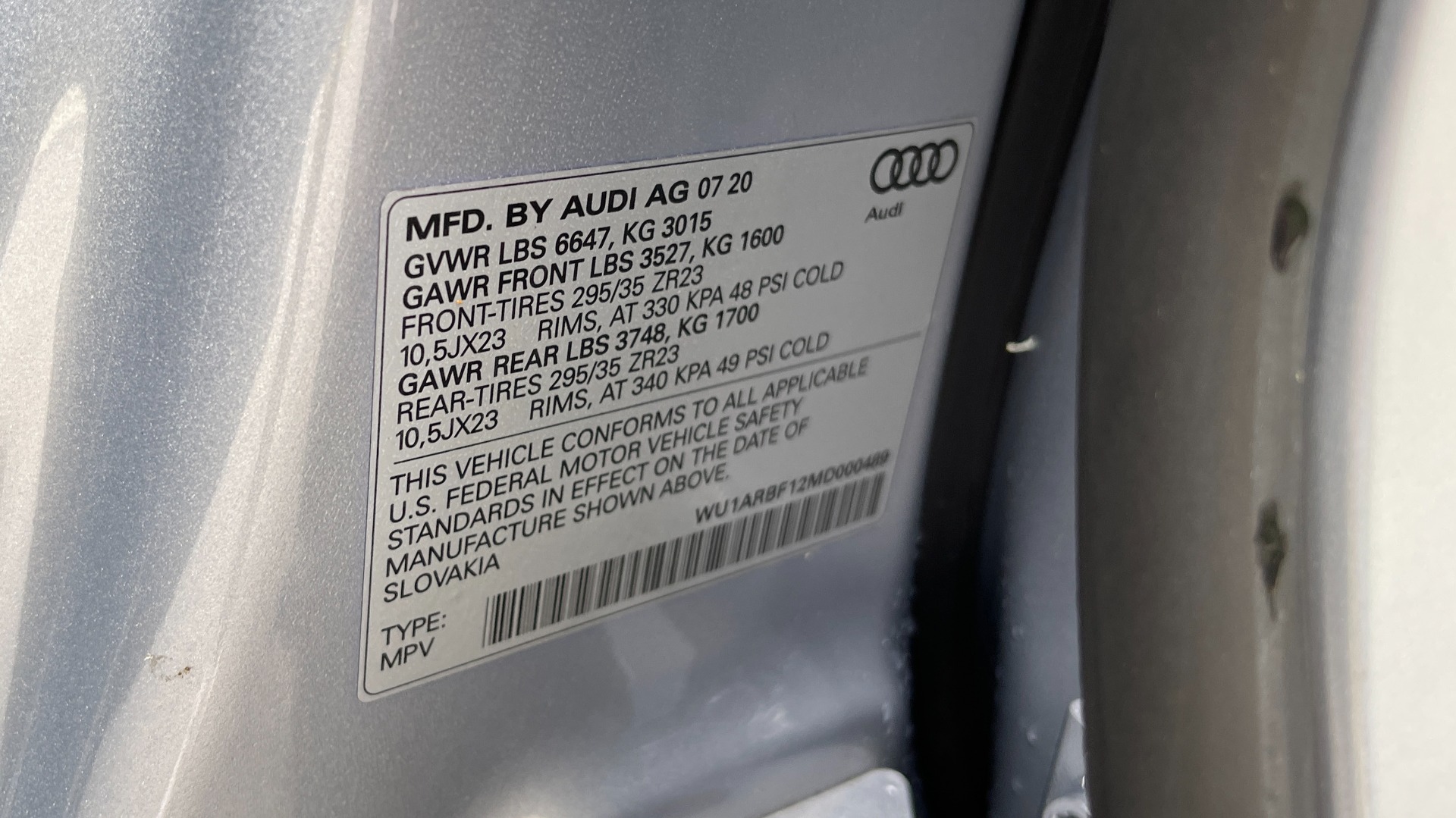 Used 2021 Audi RS Q8 4.0 TFSA QUATTRO / LUX / EXEC / CARBON & BLACK OPTIC / DRVR ASST / TOWING for sale $147,995 at Formula Imports in Charlotte NC 28227 83