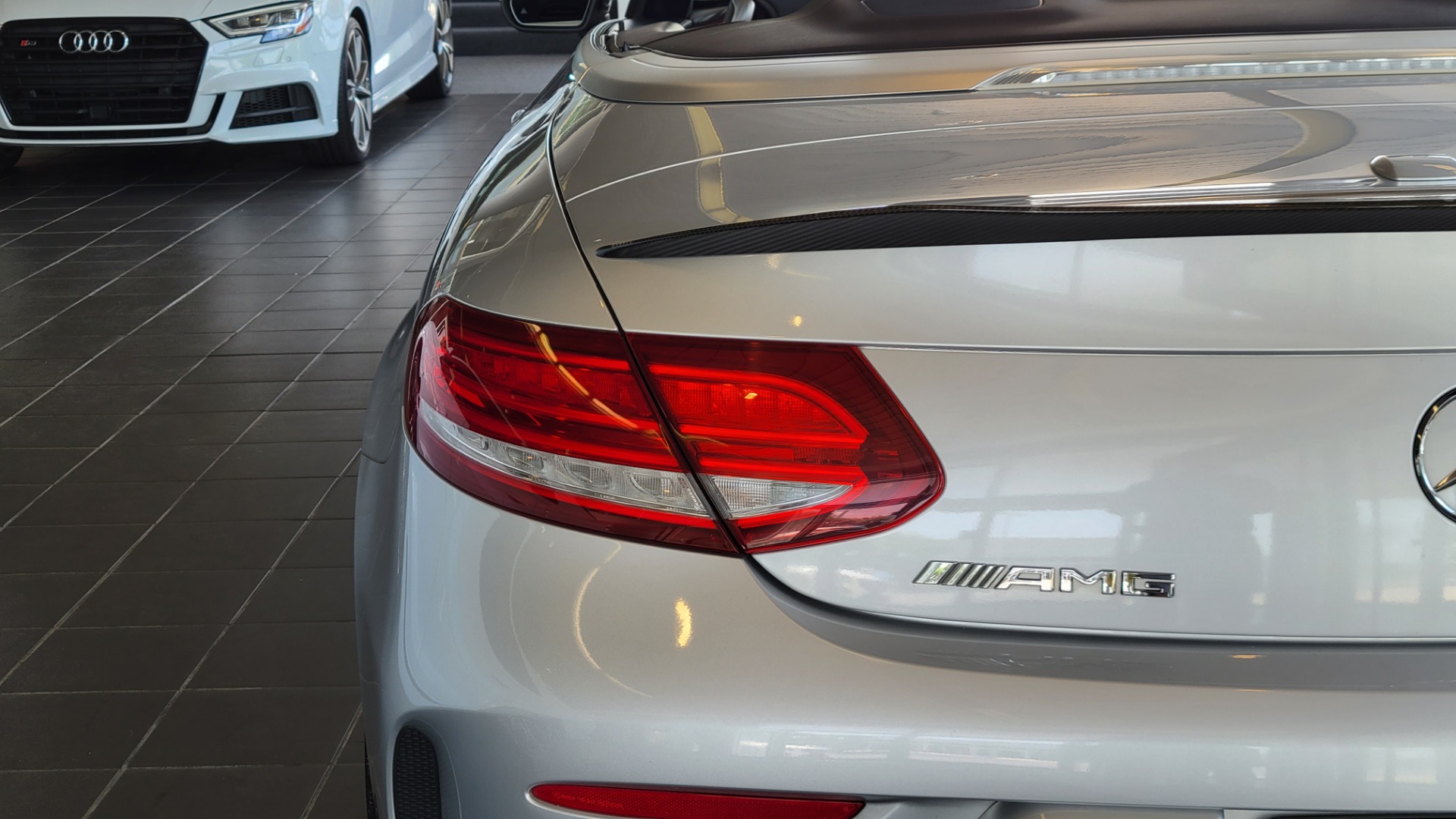 Used 2018 Mercedes-Benz C-CLASS AMG C 63 S CABRIOLET / 4.0L V8 / 7-SPD AUTO / PREMIUM / AMG PERF for sale $71,995 at Formula Imports in Charlotte NC 28227 10