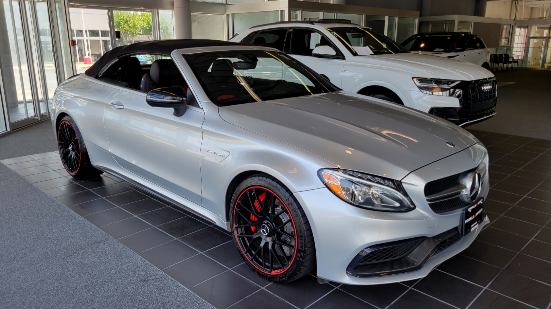 Used 2018 Mercedes-Benz C-CLASS AMG C 63 S CABRIOLET / 4.0L V8 / 7-SPD AUTO / PREMIUM / AMG PERF for sale $71,995 at Formula Imports in Charlotte NC 28227 18