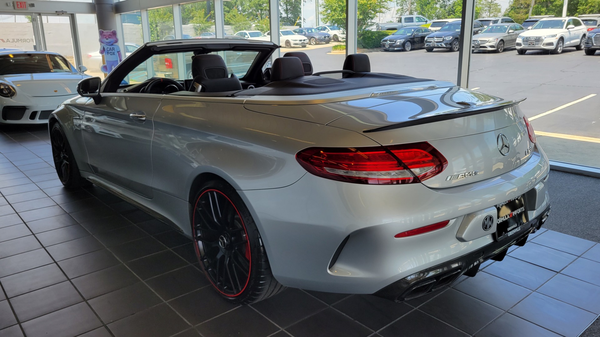 Used 2018 Mercedes-Benz C-CLASS AMG C 63 S CABRIOLET / 4.0L V8 / 7-SPD AUTO / PREMIUM / AMG PERF for sale $71,995 at Formula Imports in Charlotte NC 28227 3