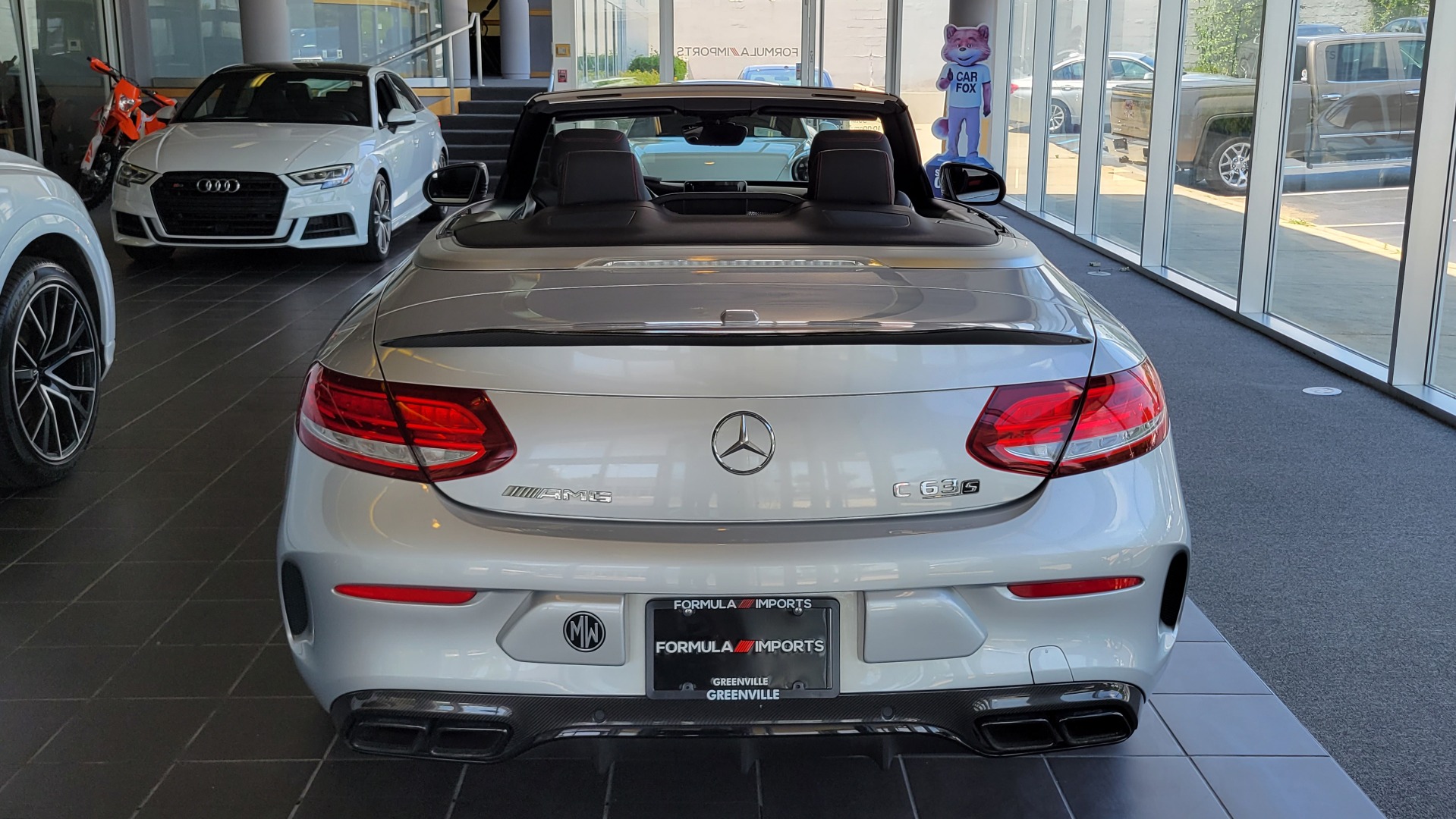 Used 2018 Mercedes-Benz C-CLASS AMG C 63 S CABRIOLET / 4.0L V8 / 7-SPD AUTO / PREMIUM / AMG PERF for sale $71,995 at Formula Imports in Charlotte NC 28227 4