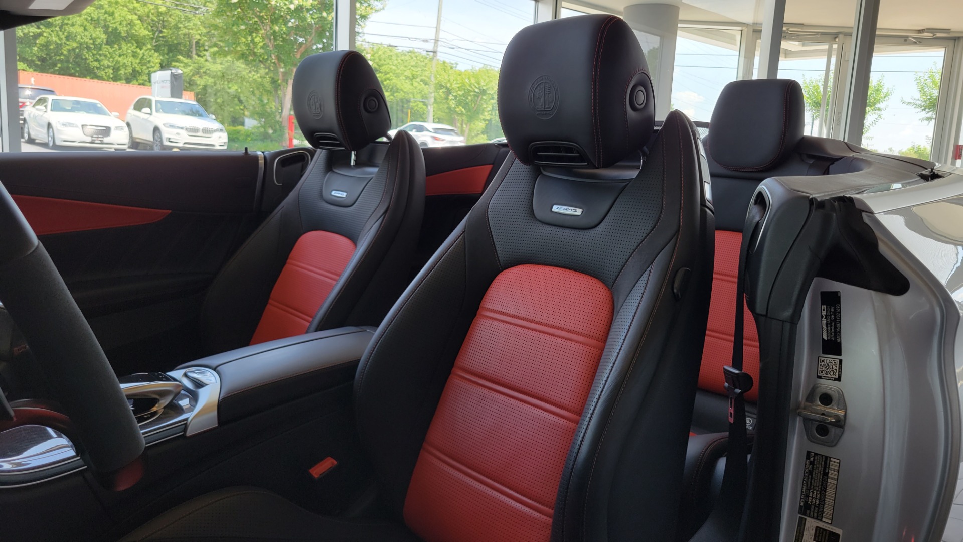 Used 2018 Mercedes-Benz C-CLASS AMG C 63 S CABRIOLET / 4.0L V8 / 7-SPD AUTO / PREMIUM / AMG PERF for sale $71,995 at Formula Imports in Charlotte NC 28227 41