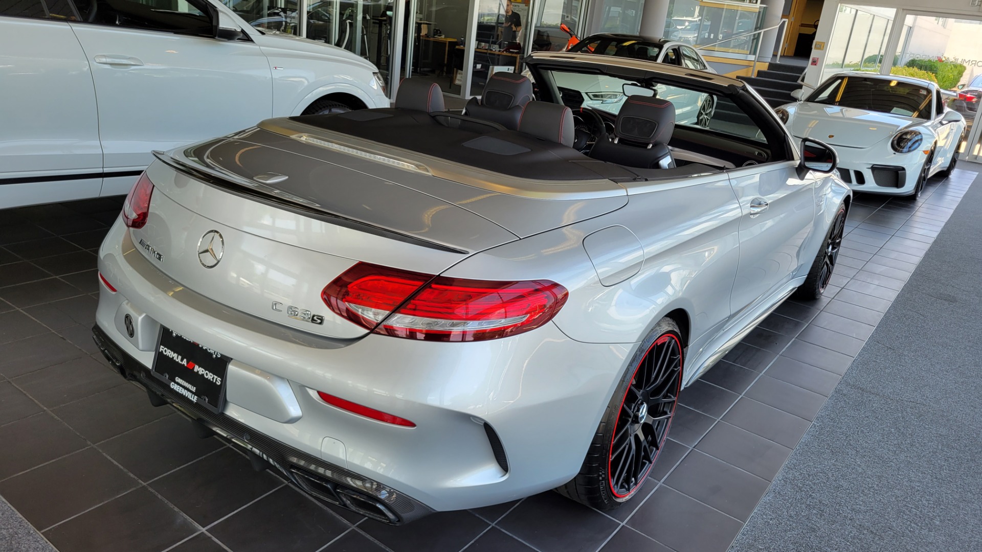 Used 2018 Mercedes-Benz C-CLASS AMG C 63 S CABRIOLET / 4.0L V8 / 7-SPD AUTO / PREMIUM / AMG PERF for sale $71,995 at Formula Imports in Charlotte NC 28227 5