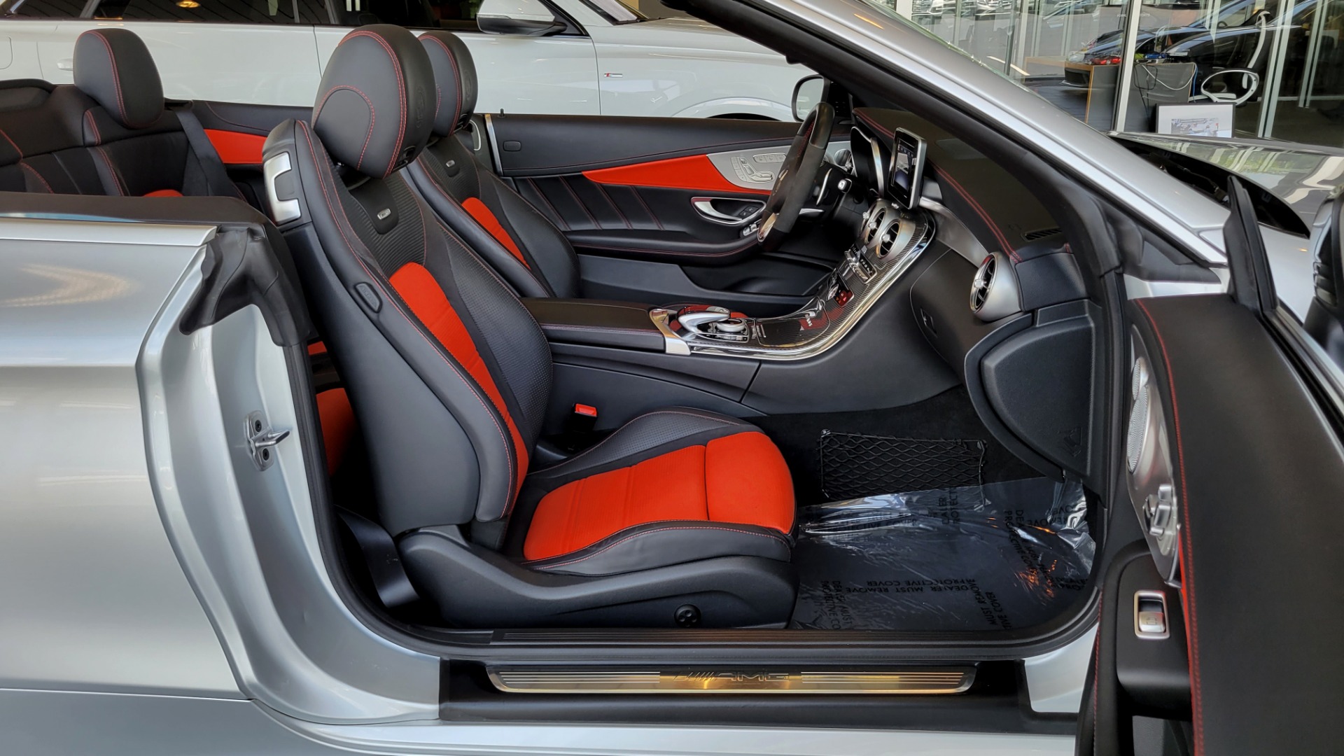 Used 2018 Mercedes-Benz C-CLASS AMG C 63 S CABRIOLET / 4.0L V8 / 7-SPD AUTO / PREMIUM / AMG PERF for sale $71,995 at Formula Imports in Charlotte NC 28227 78