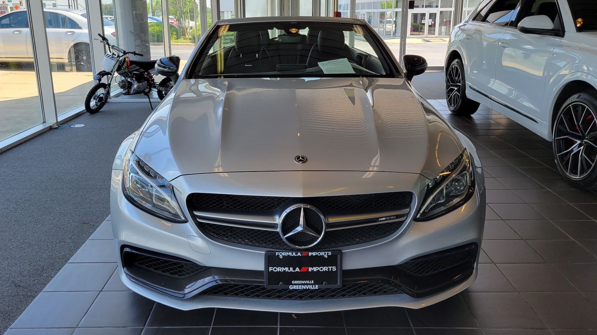 Used 2018 Mercedes-Benz C-CLASS AMG C 63 S CABRIOLET / 4.0L V8 / 7-SPD AUTO / PREMIUM / AMG PERF for sale $71,995 at Formula Imports in Charlotte NC 28227 8