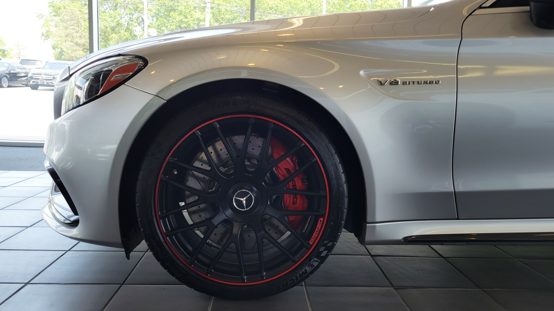 Used 2018 Mercedes-Benz C-CLASS AMG C 63 S CABRIOLET / 4.0L V8 / 7-SPD AUTO / PREMIUM / AMG PERF for sale $71,995 at Formula Imports in Charlotte NC 28227 91
