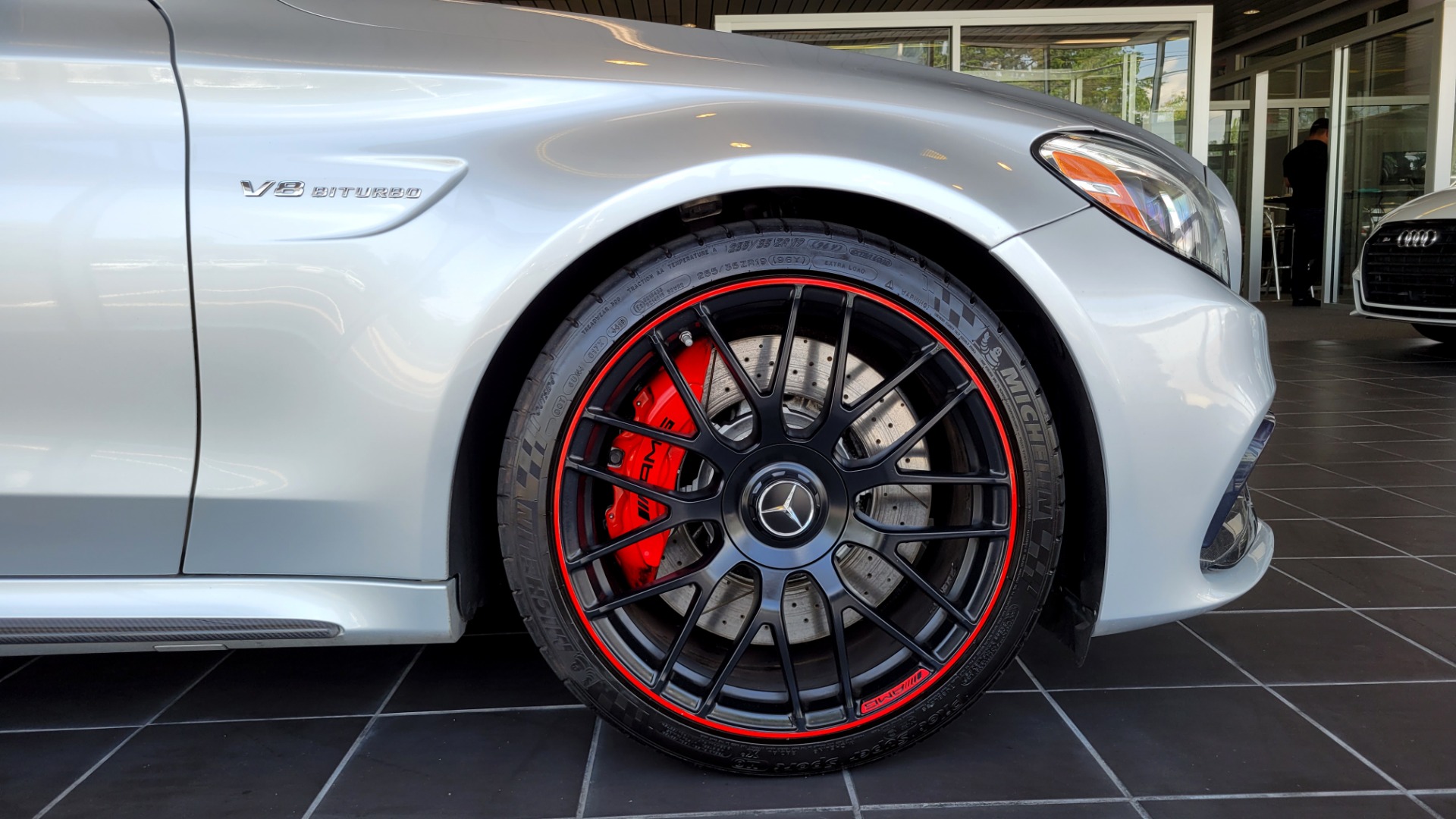 Used 2018 Mercedes-Benz C-CLASS AMG C 63 S CABRIOLET / 4.0L V8 / 7-SPD AUTO / PREMIUM / AMG PERF for sale $71,995 at Formula Imports in Charlotte NC 28227 94