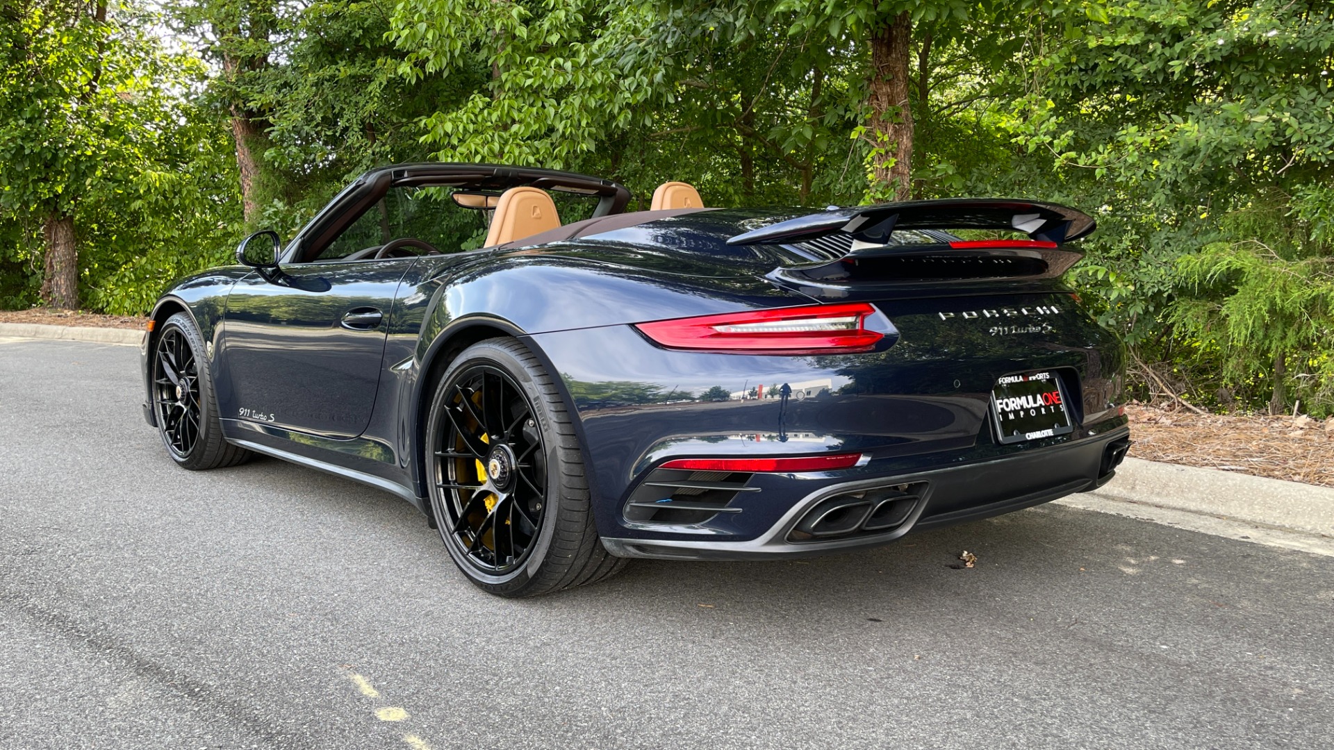 Used 2017 Porsche 911 Turbo S / CABRIOLET / FRONT LIFT / PDK / 20IN WHEELS for sale Sold at Formula Imports in Charlotte NC 28227 11
