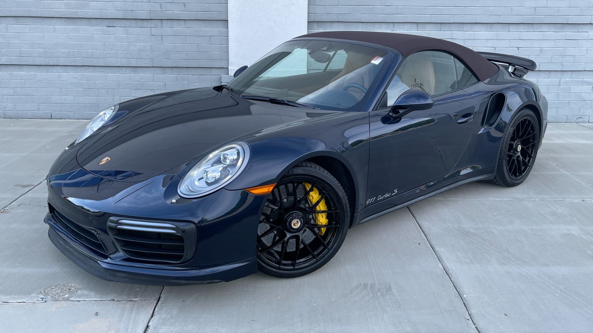 Used 2017 Porsche 911 Turbo S / CABRIOLET / FRONT LIFT / PDK / 20IN WHEELS for sale Sold at Formula Imports in Charlotte NC 28227 3