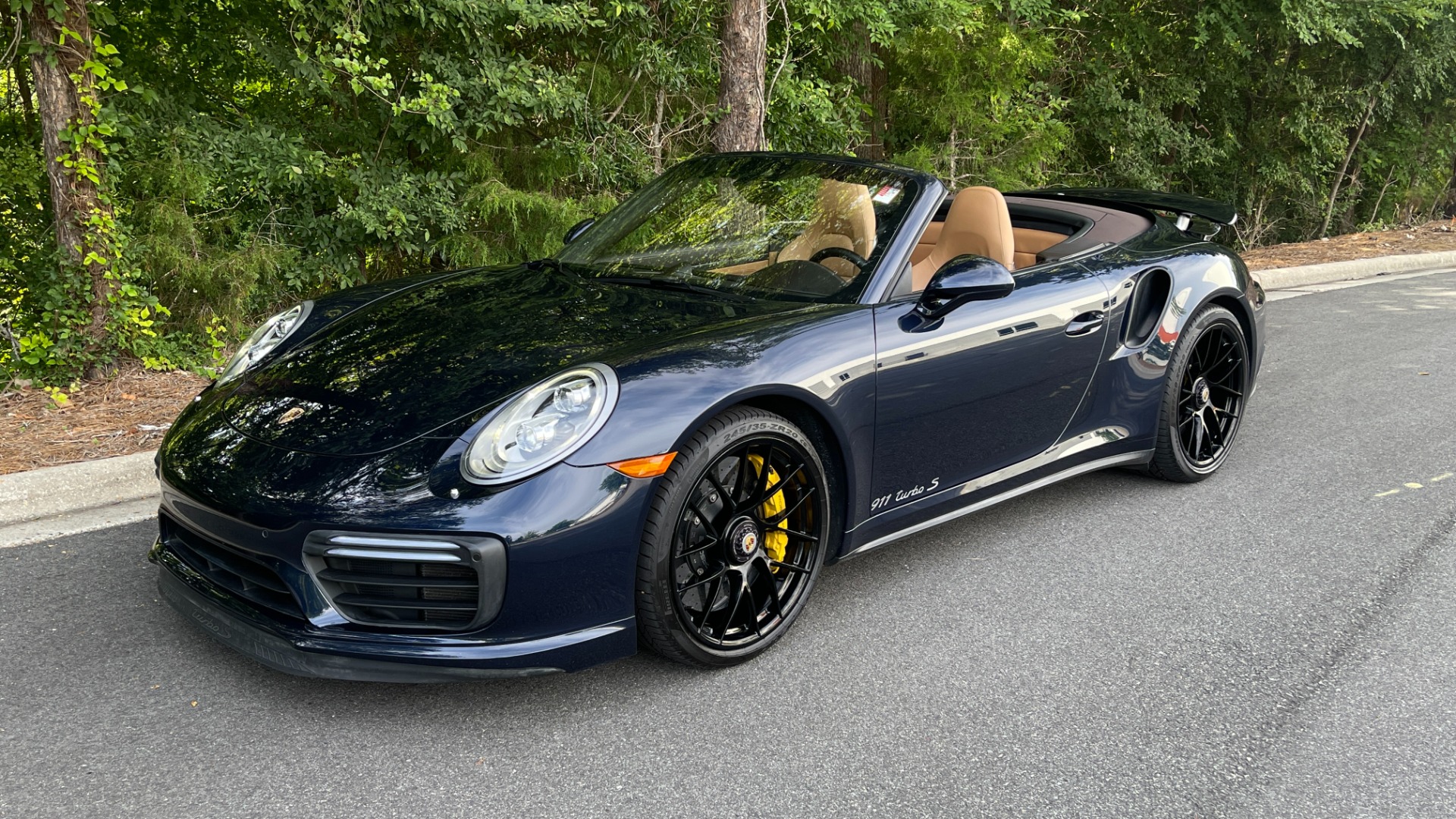 Used 2017 Porsche 911 Turbo S / CABRIOLET / FRONT LIFT / PDK / 20IN WHEELS for sale Sold at Formula Imports in Charlotte NC 28227 39