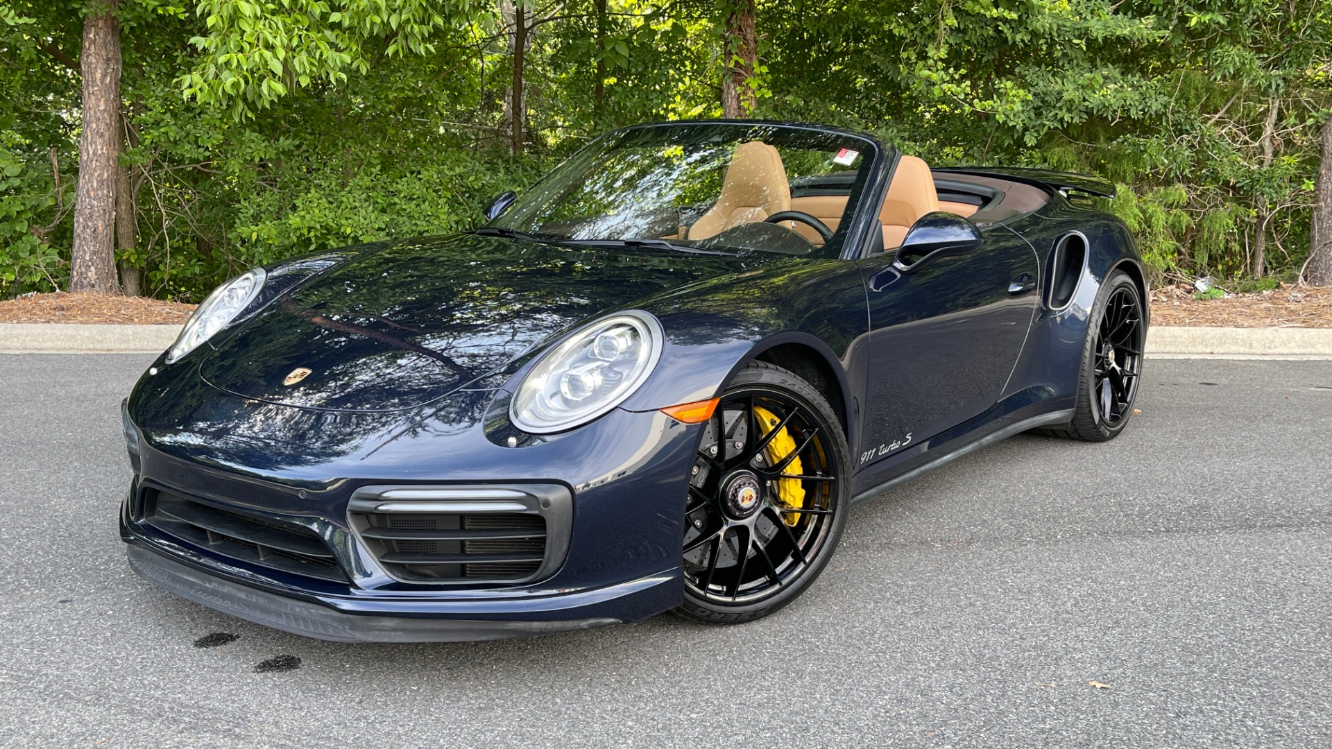 Used 2017 Porsche 911 Turbo S / CABRIOLET / FRONT LIFT / PDK / 20IN WHEELS for sale Sold at Formula Imports in Charlotte NC 28227 7