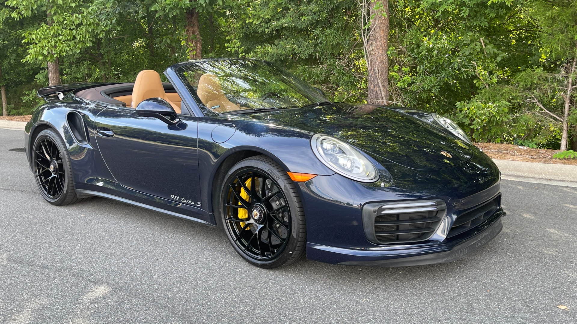 Used 2017 Porsche 911 Turbo S / CABRIOLET / FRONT LIFT / PDK / 20IN WHEELS for sale $179,999 at Formula Imports in Charlotte NC 28227 9