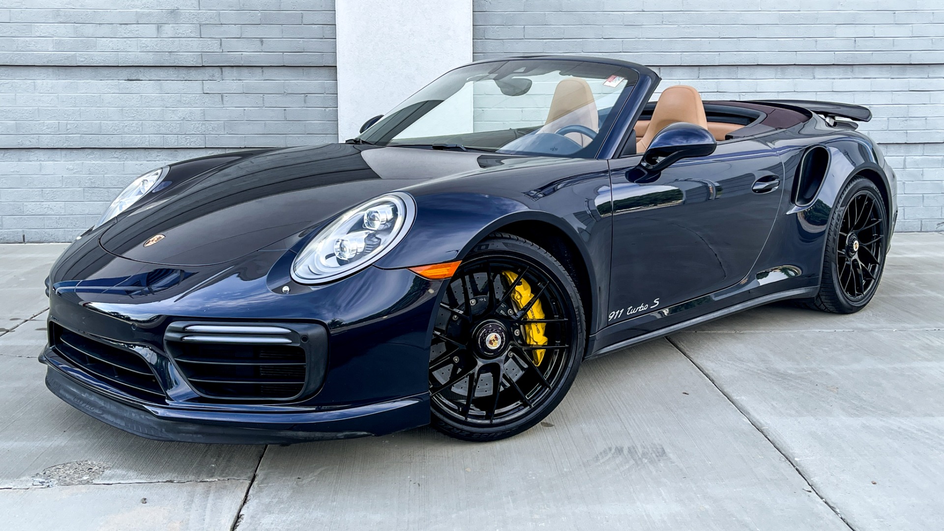 Used 2017 Porsche 911 Turbo S / CABRIOLET / FRONT LIFT / PDK / 20IN WHEELS for sale $179,999 at Formula Imports in Charlotte NC 28227 1