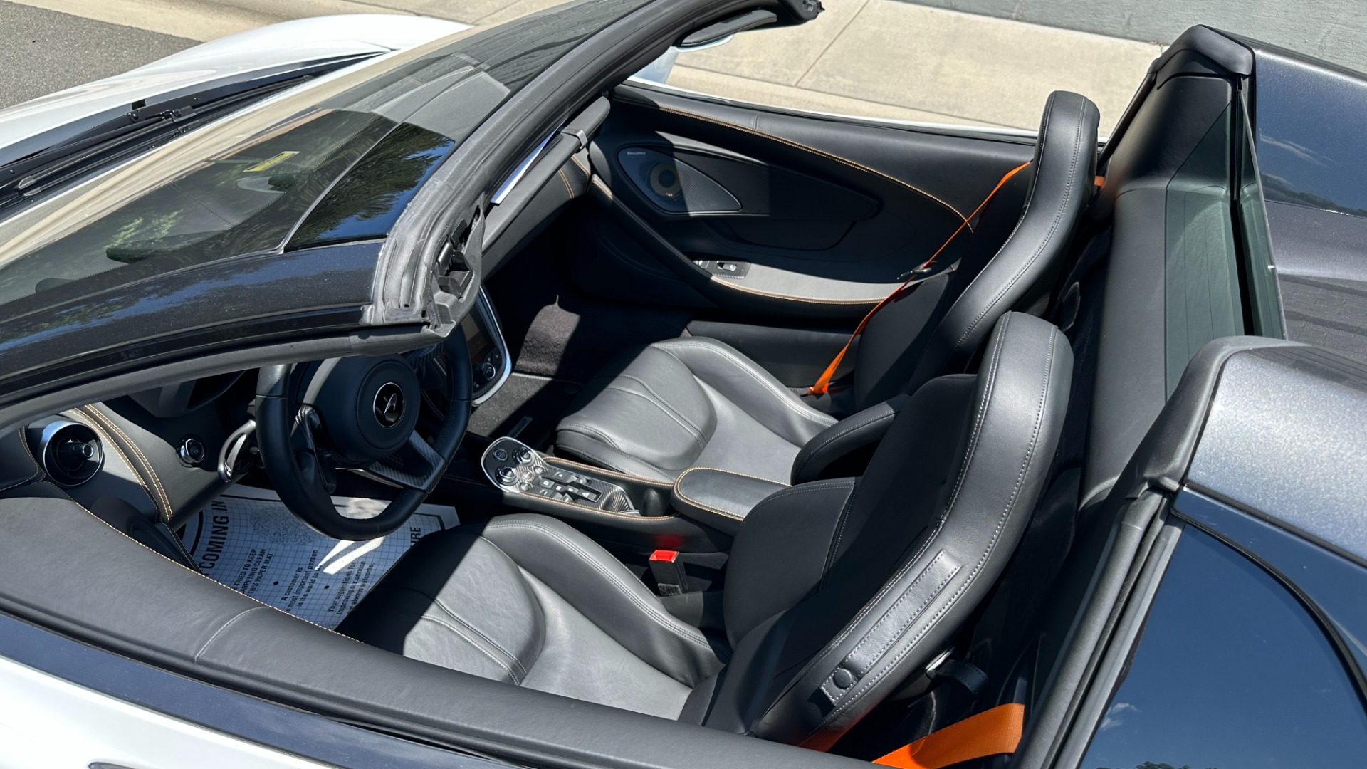 Used 2020 McLaren 600LT SPIDER / FRONT PPF / LEATHER INT / MSO BELTS / CARBON FIBER INT for sale $295,000 at Formula Imports in Charlotte NC 28227 18