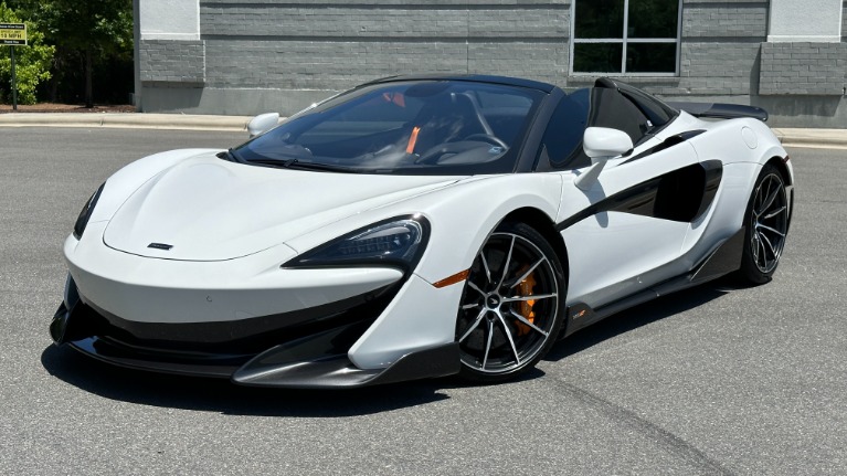 Used 2020 McLaren 600LT SPIDER / FRONT PPF / LEATHER INT / MSO BELTS / CARBON FIBER INT for sale $272,495 at Formula Imports in Charlotte NC