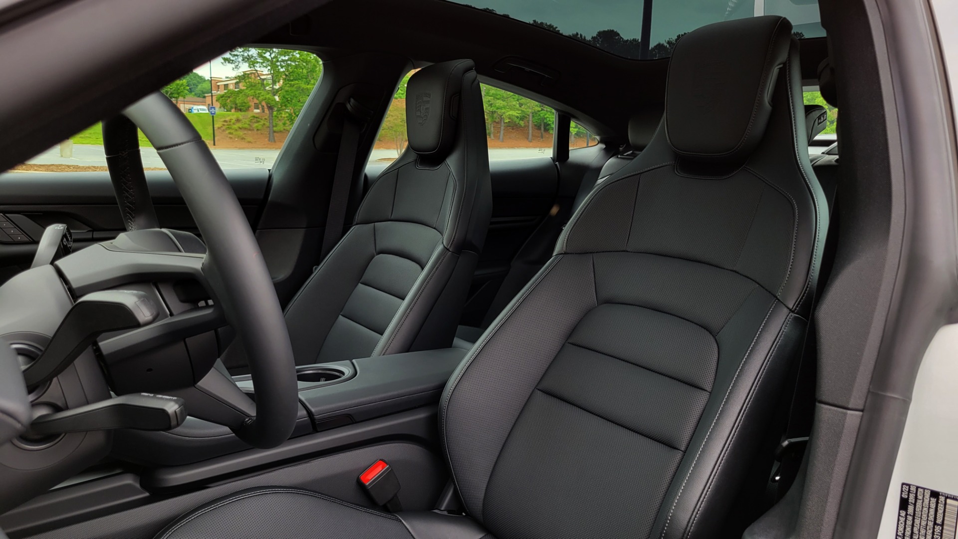 Used 2022 Porsche TAYCAN 4DR SEDAN / PREMIUM / NAV / GLASS ROOF / PSCB / SPORT SOUND for sale Sold at Formula Imports in Charlotte NC 28227 41