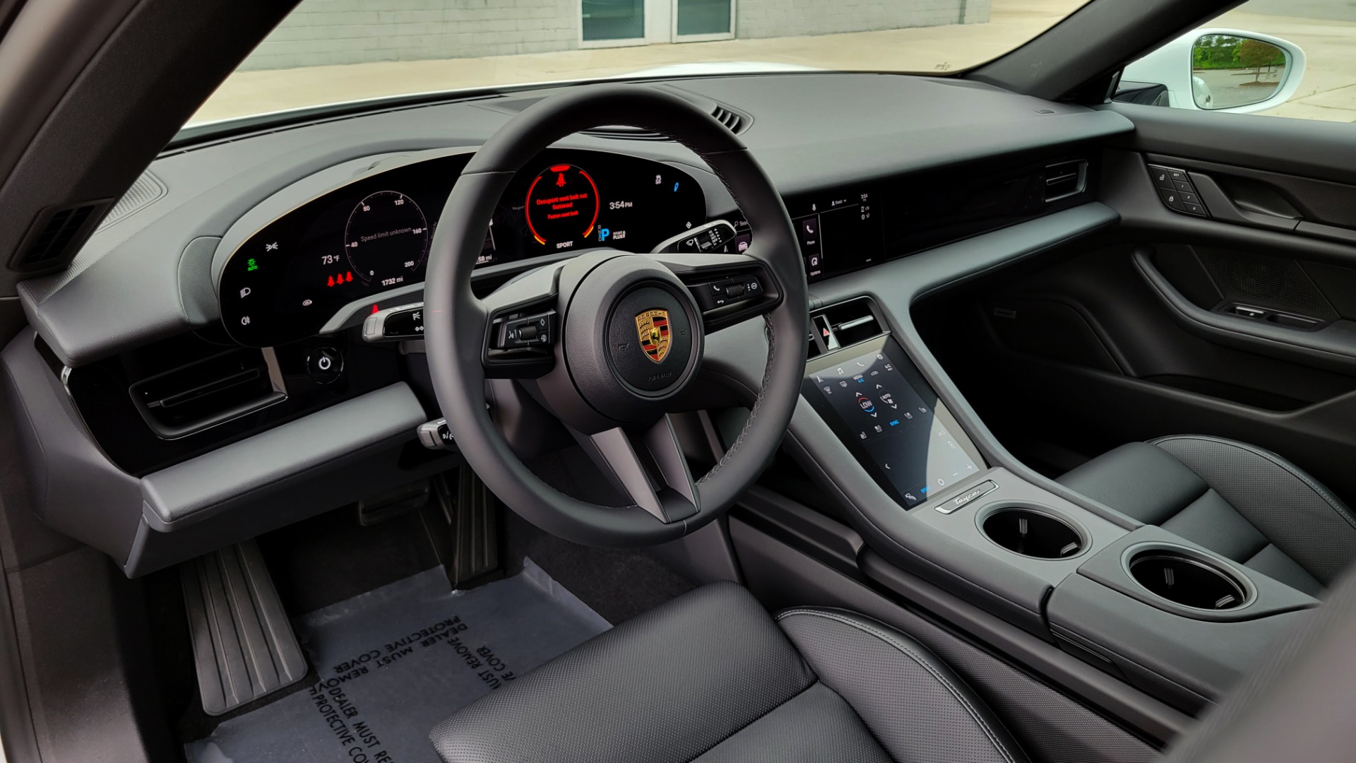 Used 2022 Porsche TAYCAN 4DR SEDAN / PREMIUM / NAV / GLASS ROOF / PSCB / SPORT SOUND for sale Sold at Formula Imports in Charlotte NC 28227 43