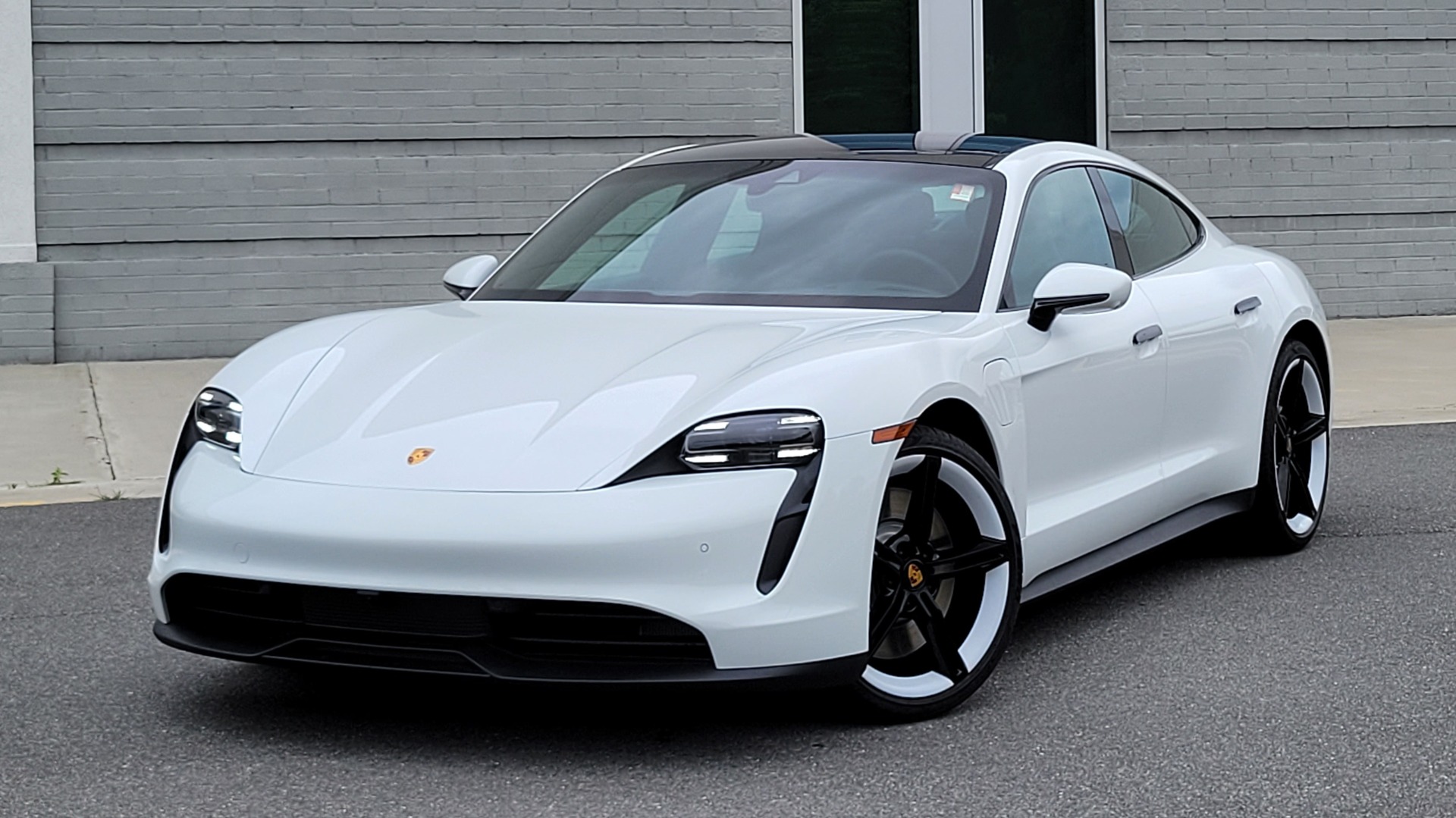 Used 2022 Porsche TAYCAN 4DR SEDAN / PREMIUM / NAV / GLASS ROOF / PSCB / SPORT SOUND for sale Sold at Formula Imports in Charlotte NC 28227 1