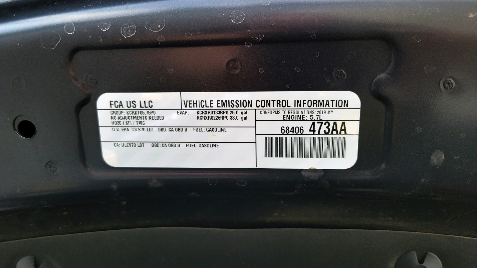 Used 2019 Ram 1500 BIG HORN QUAD CAB 4X2 / 5.7L HEMI / 8-SPD AUTO / CAMERA for sale Sold at Formula Imports in Charlotte NC 28227 19