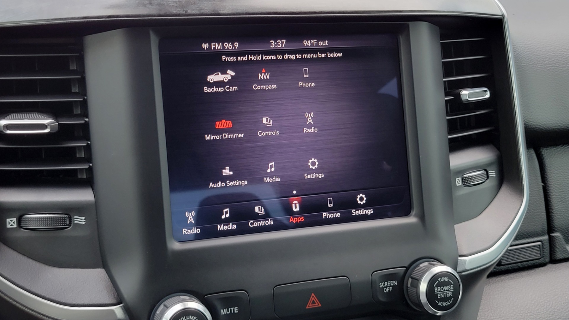 Used 2019 Ram 1500 BIG HORN QUAD CAB 4X2 / 5.7L HEMI / 8-SPD AUTO / CAMERA for sale Sold at Formula Imports in Charlotte NC 28227 49