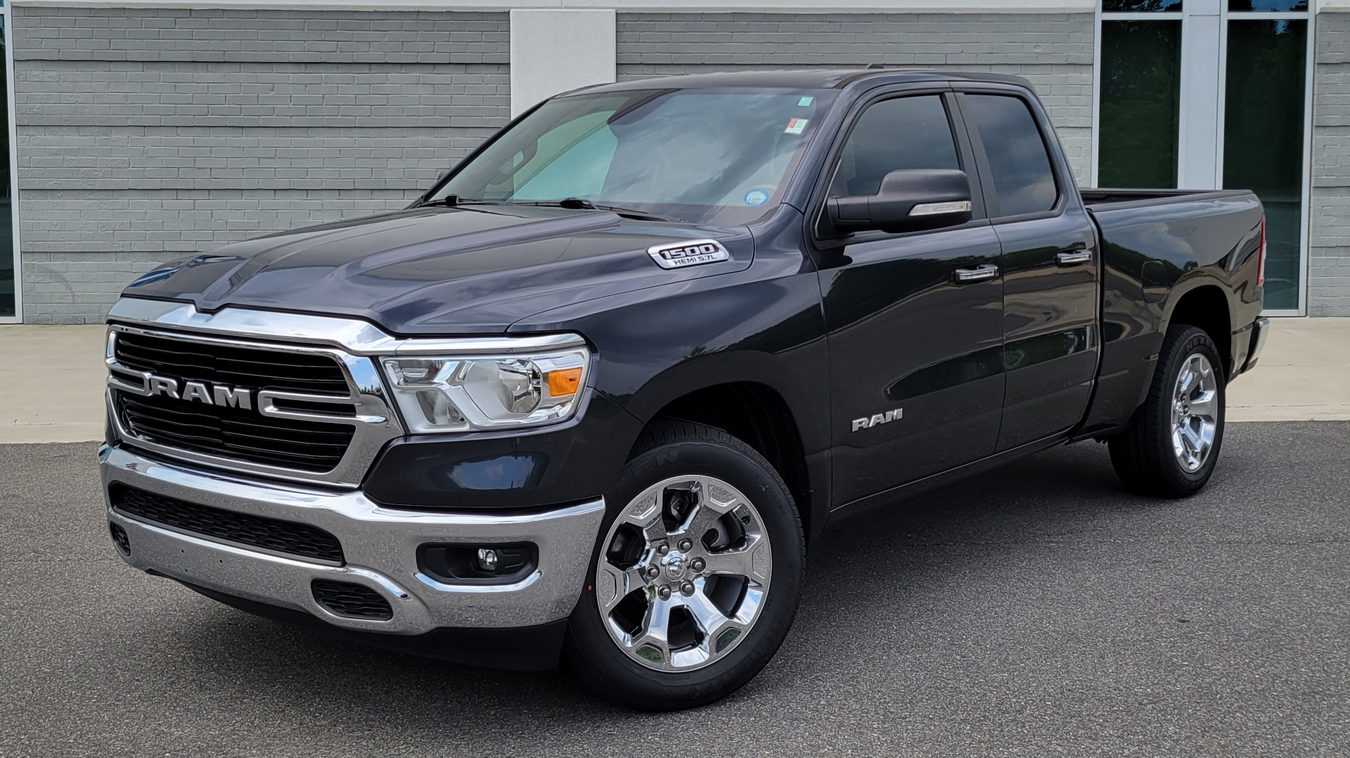 Used 2019 Ram 1500 BIG HORN QUAD CAB 4X2 / 5.7L HEMI / 8-SPD AUTO / CAMERA for sale Sold at Formula Imports in Charlotte NC 28227 1