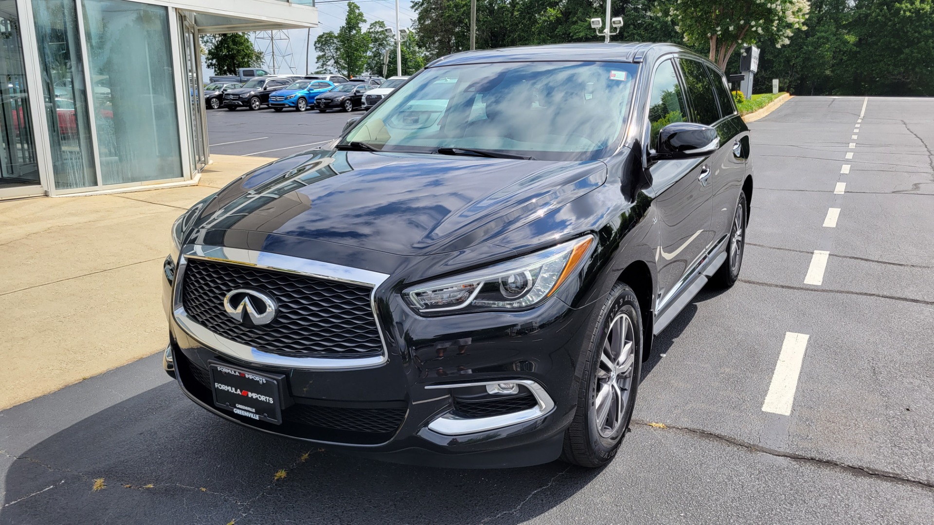 Used 2019 INFINITI QX60 PURE 3.5L / AWD / NAV / SUNROOF / 3-ROW / CAMERA for sale Sold at Formula Imports in Charlotte NC 28227 2