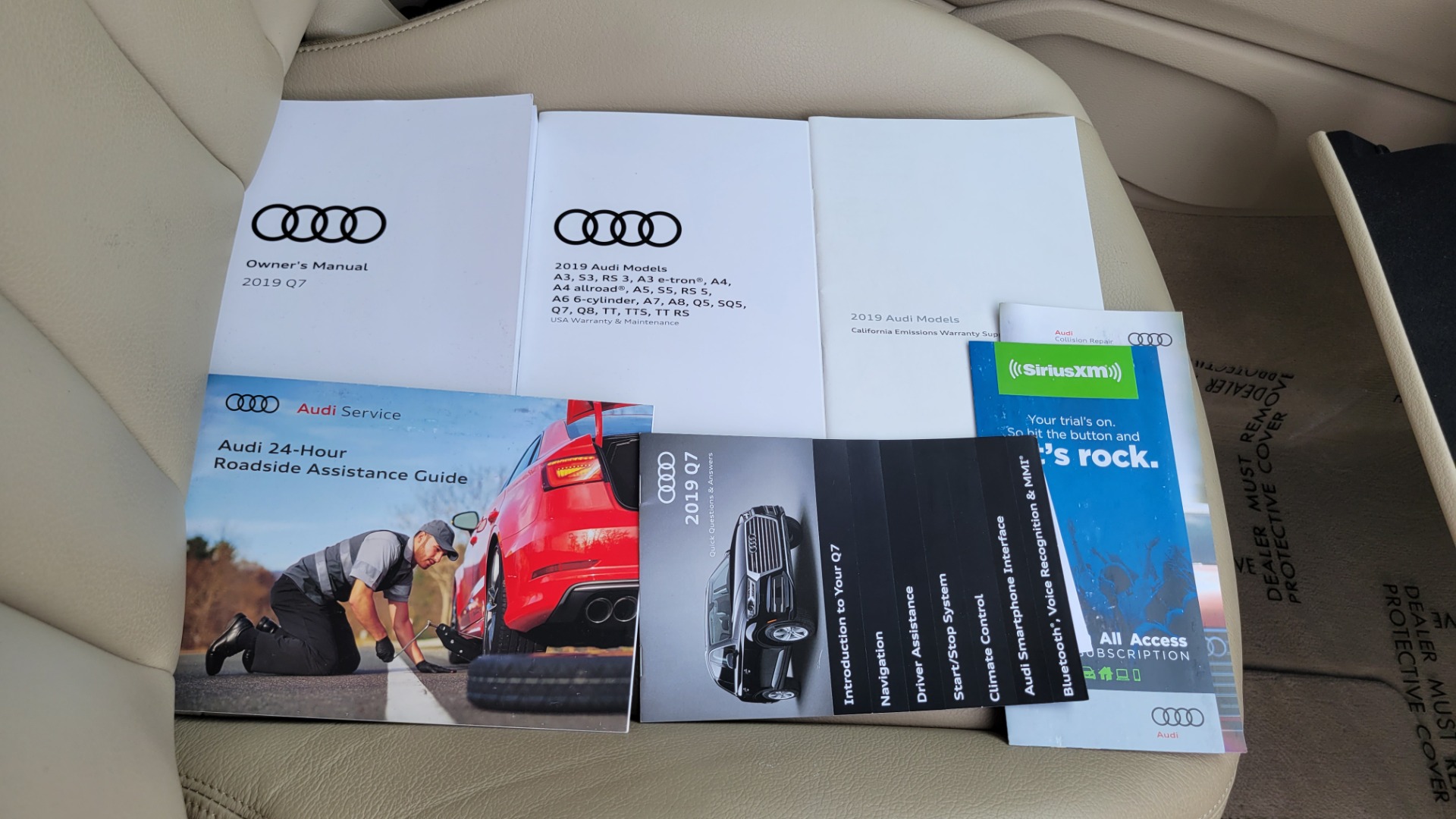 Used 2019 Audi Q7 PREMIUM PLUS / COLD WTHR / NAV / SUNROOF / 3-ROW / CAMERA for sale $45,295 at Formula Imports in Charlotte NC 28227 101