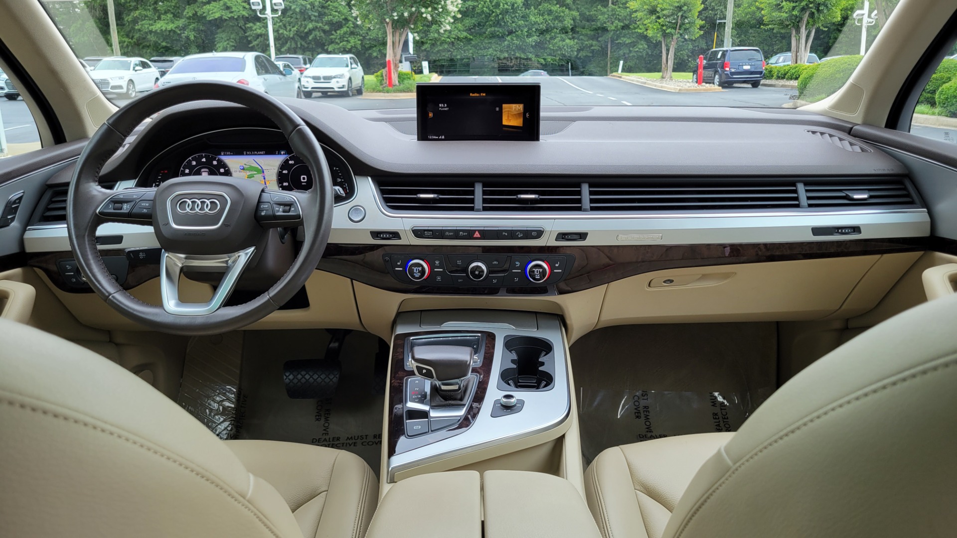 Used 2019 Audi Q7 PREMIUM PLUS / COLD WTHR / NAV / SUNROOF / 3-ROW / CAMERA for sale $45,295 at Formula Imports in Charlotte NC 28227 88