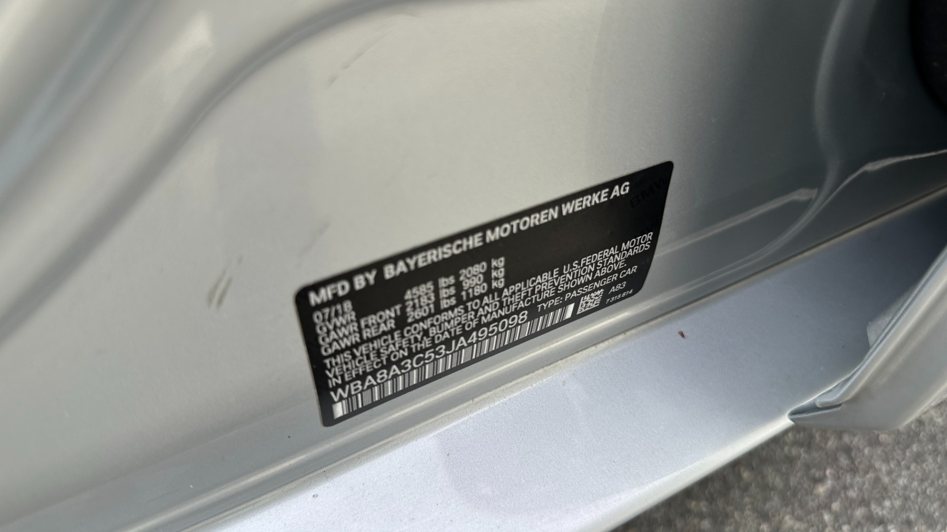 Used 2018 BMW 3 Series 320i xDrive for sale $23,595 at Formula Imports in Charlotte NC 28227 12