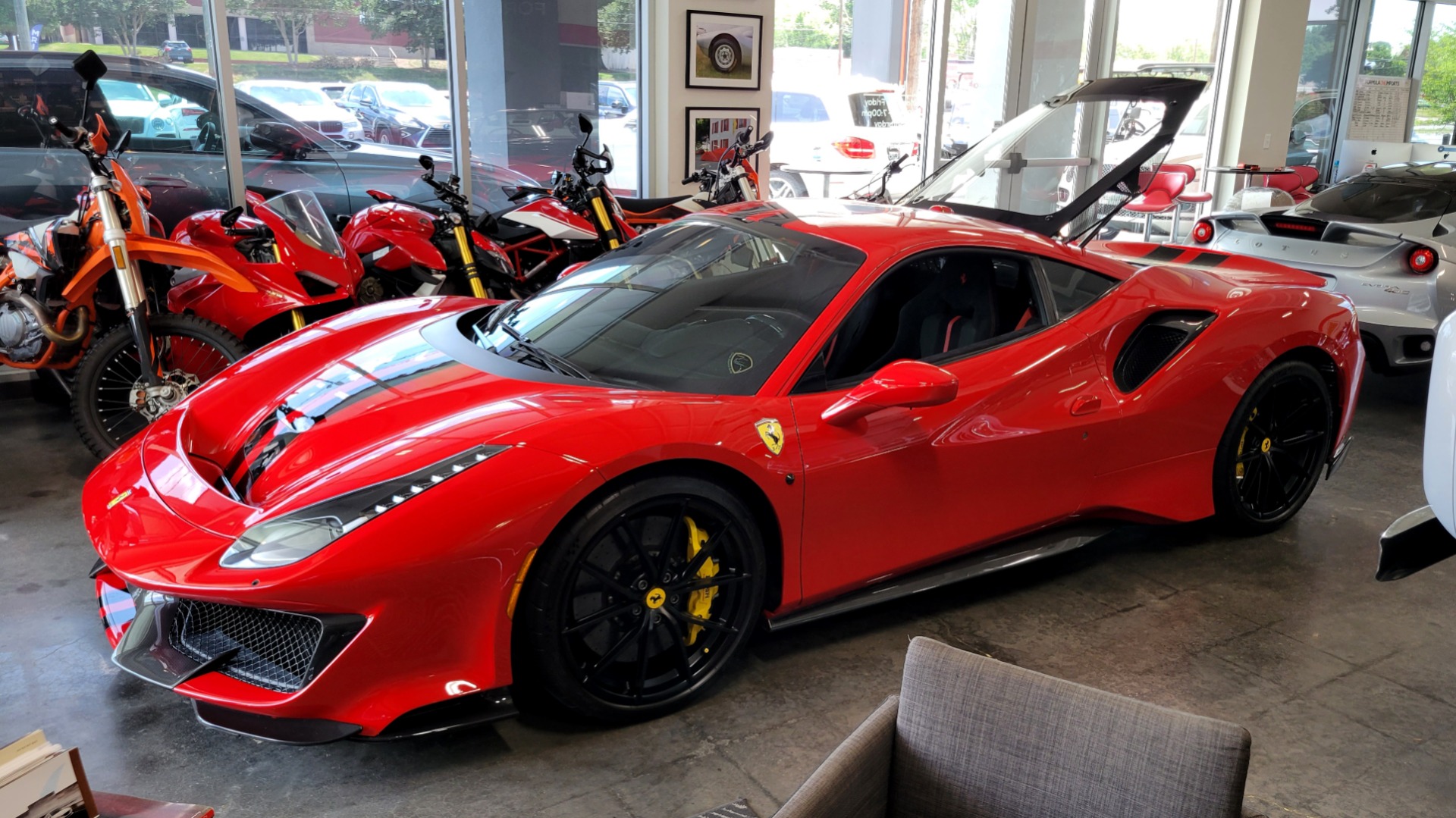 Used 2019 Ferrari 488 Pista for sale Sold at Formula Imports in Charlotte NC 28227 1