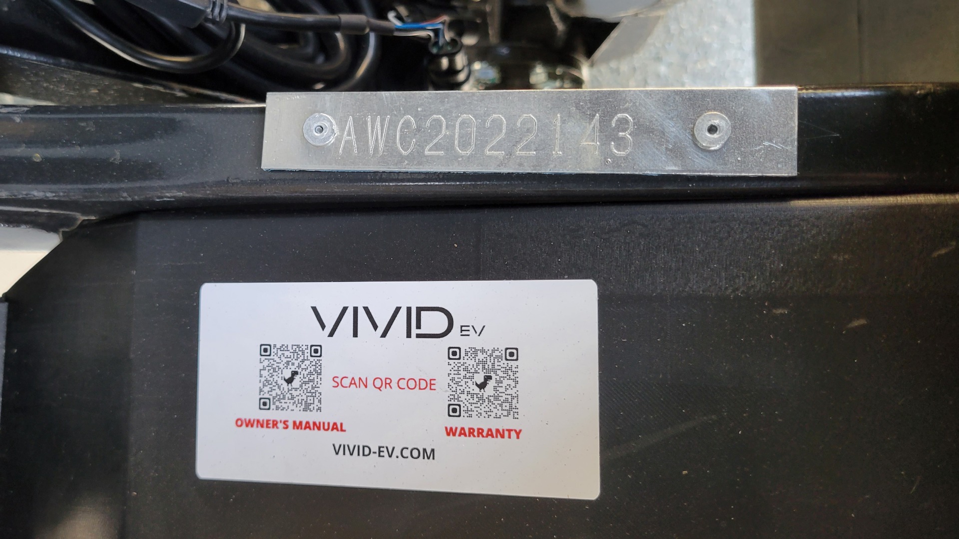 Used 2022 VIVID V4 4-SEATER / 25MPH / 105AH LITHIUM BATTERY / AWC2022143 for sale Sold at Formula Imports in Charlotte NC 28227 9