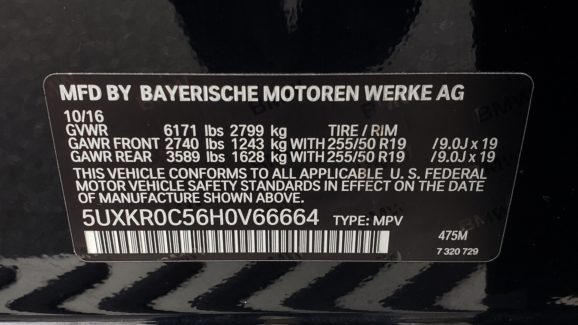 Used 2017 BMW X5 XDRIVE35I / PREMIUM PKG / CLD WTHR / REARVIEW for sale Sold at Formula Imports in Charlotte NC 28227 91