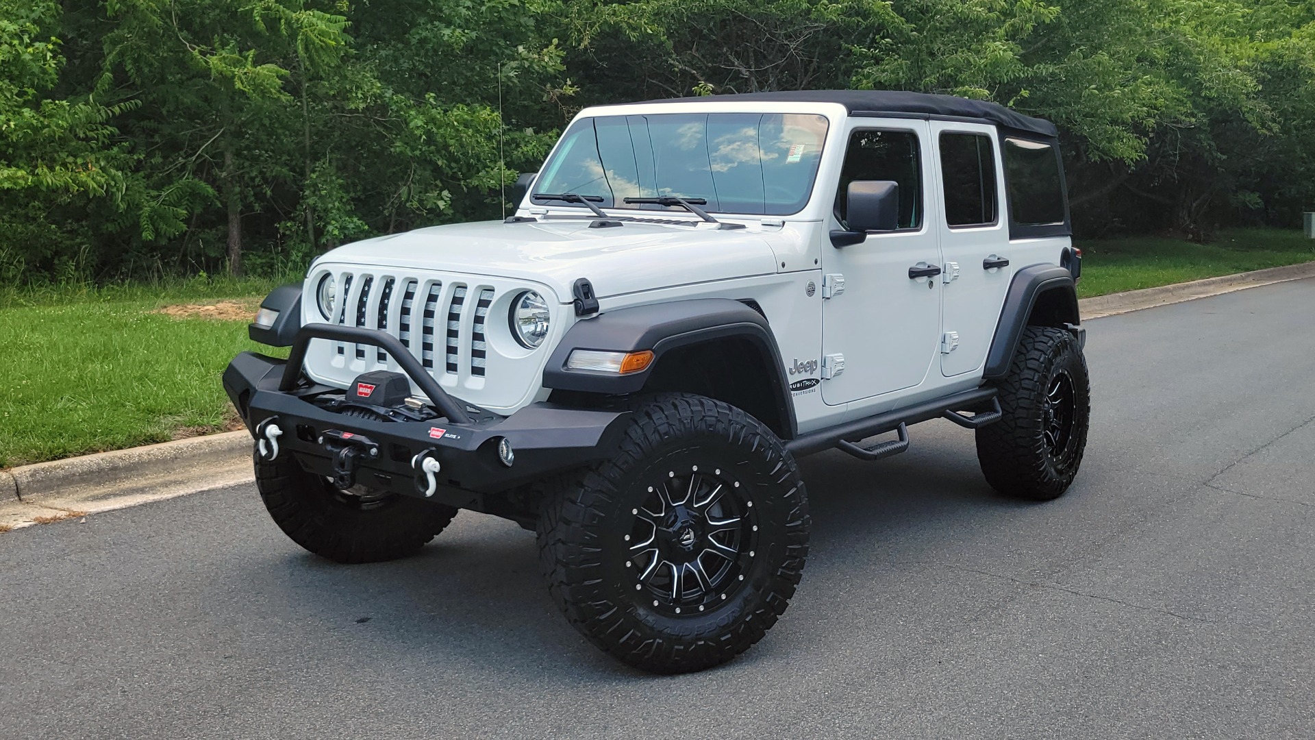 Used 2018 Jeep WRANGLER UNLIMITED SPORT RUBITRUX 4X4 / AUTO / CLOTH SEATS / SOFT-TOP / CAMERA for sale Sold at Formula Imports in Charlotte NC 28227 94