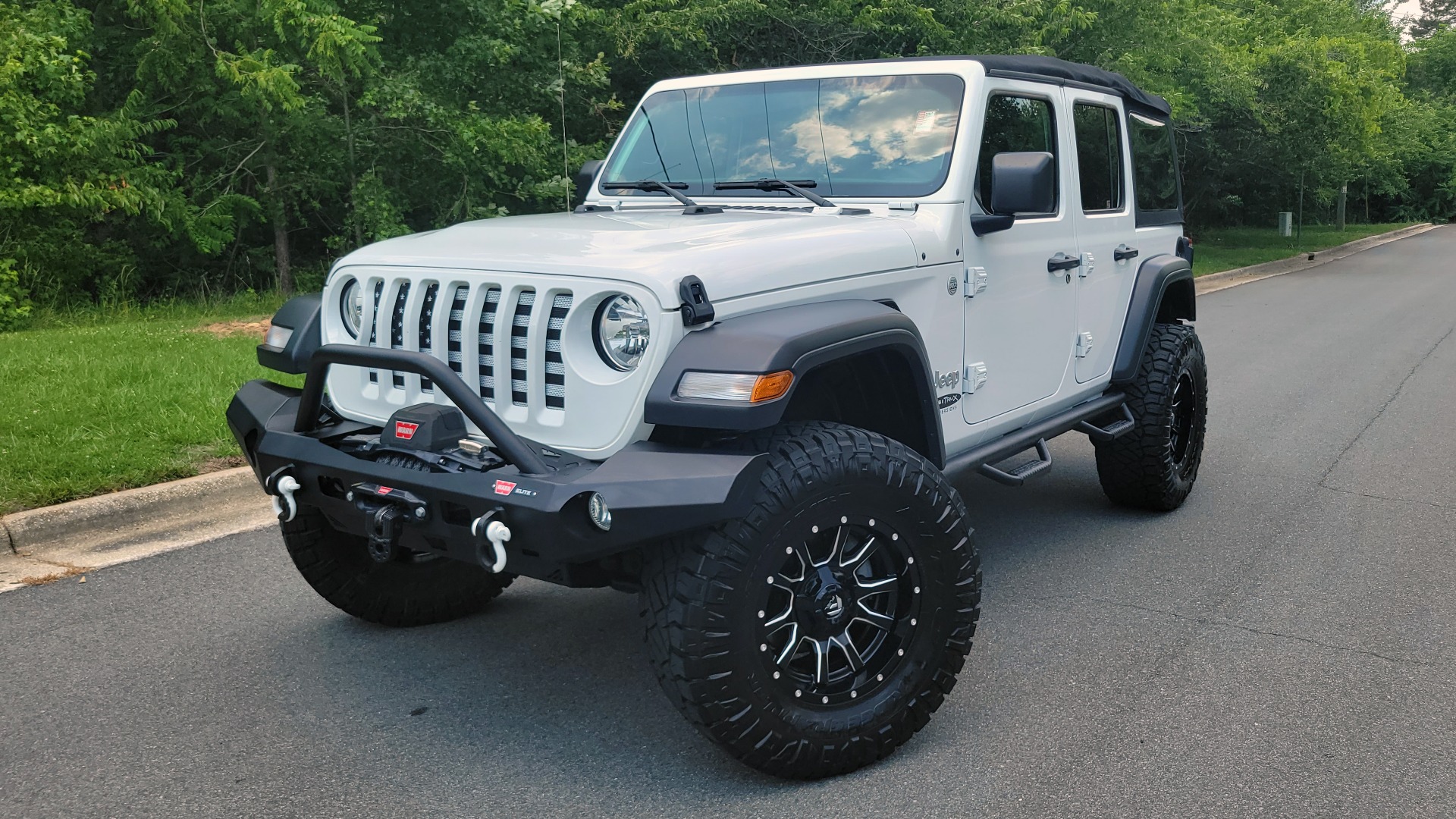 Used 2018 Jeep WRANGLER UNLIMITED SPORT RUBITRUX 4X4 / AUTO / CLOTH SEATS / SOFT-TOP / CAMERA for sale Sold at Formula Imports in Charlotte NC 28227 95