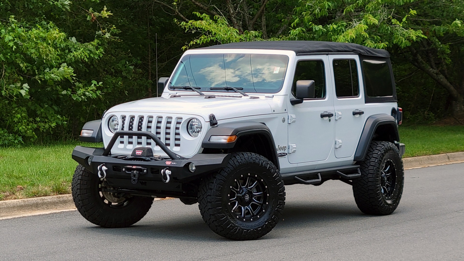 Used 2018 Jeep WRANGLER UNLIMITED SPORT RUBITRUX 4X4 / AUTO / CLOTH SEATS / SOFT-TOP / CAMERA for sale Sold at Formula Imports in Charlotte NC 28227 96