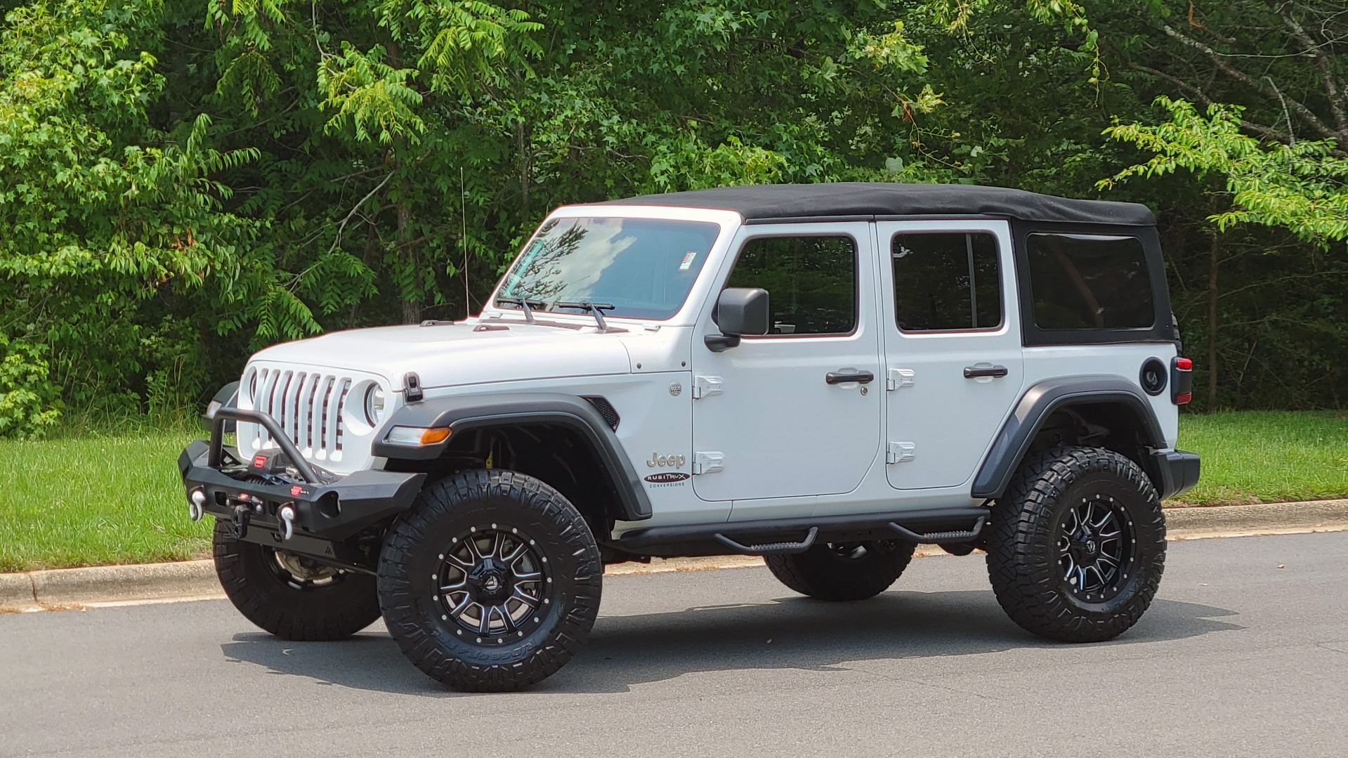 Used 2018 Jeep WRANGLER UNLIMITED SPORT RUBITRUX 4X4 / AUTO / CLOTH SEATS / SOFT-TOP / CAMERA for sale $46,500 at Formula Imports in Charlotte NC 28227 97