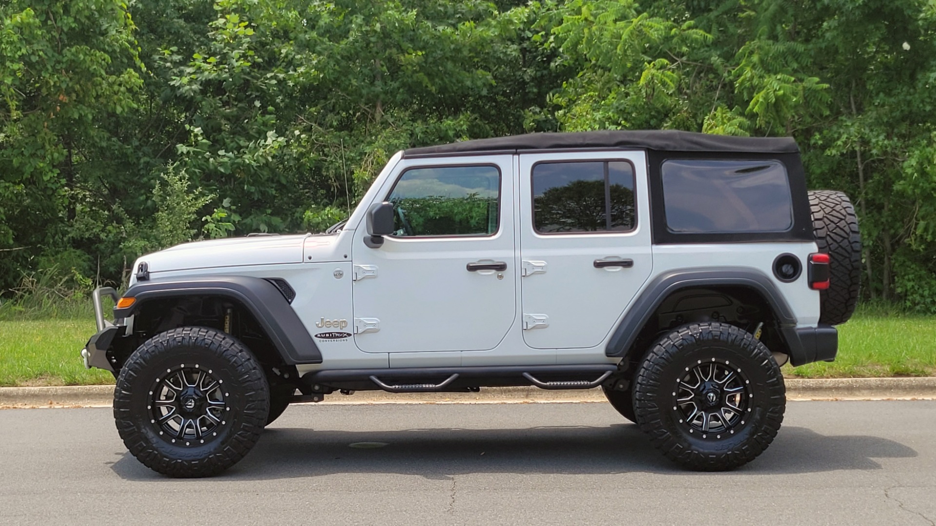 Used 2018 Jeep WRANGLER UNLIMITED SPORT RUBITRUX 4X4 / AUTO / CLOTH SEATS / SOFT-TOP / CAMERA for sale Sold at Formula Imports in Charlotte NC 28227 98