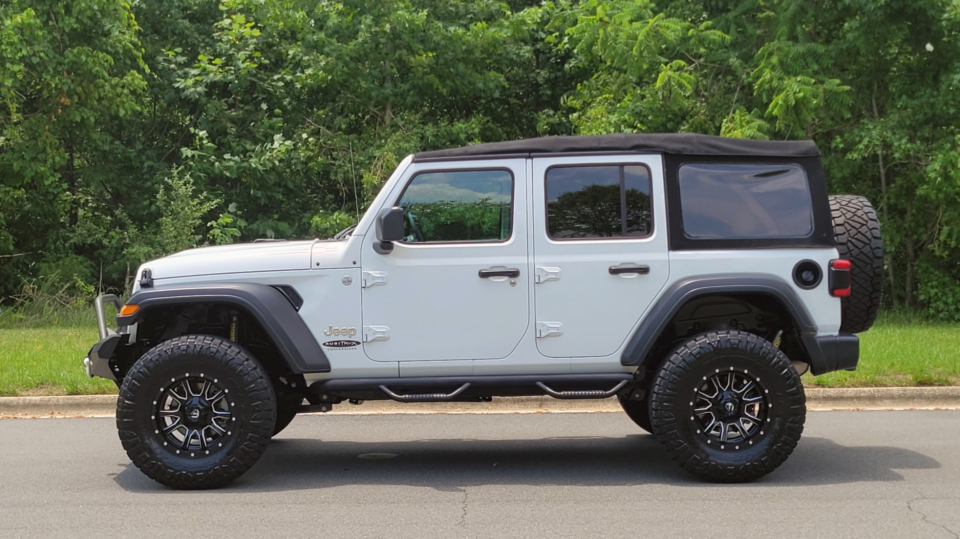 Used 2018 Jeep WRANGLER UNLIMITED SPORT RUBITRUX 4X4 / AUTO / CLOTH SEATS / SOFT-TOP / CAMERA for sale $46,500 at Formula Imports in Charlotte NC 28227 98