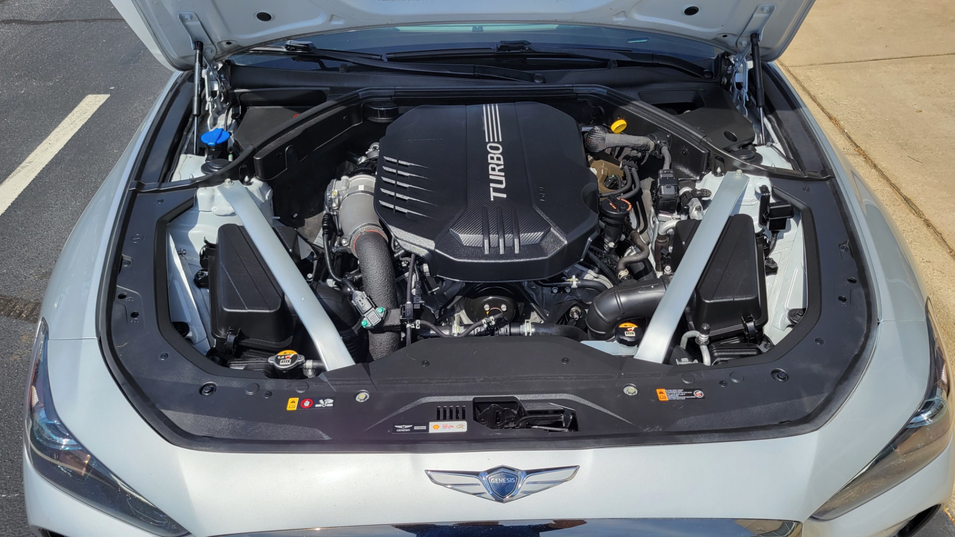 Used 2019 Genesis G70 3.3T SPORT SEDAN / NAV / SUNROOF / HUD / PARK DIST WARN / CAMERA for sale $37,995 at Formula Imports in Charlotte NC 28227 12