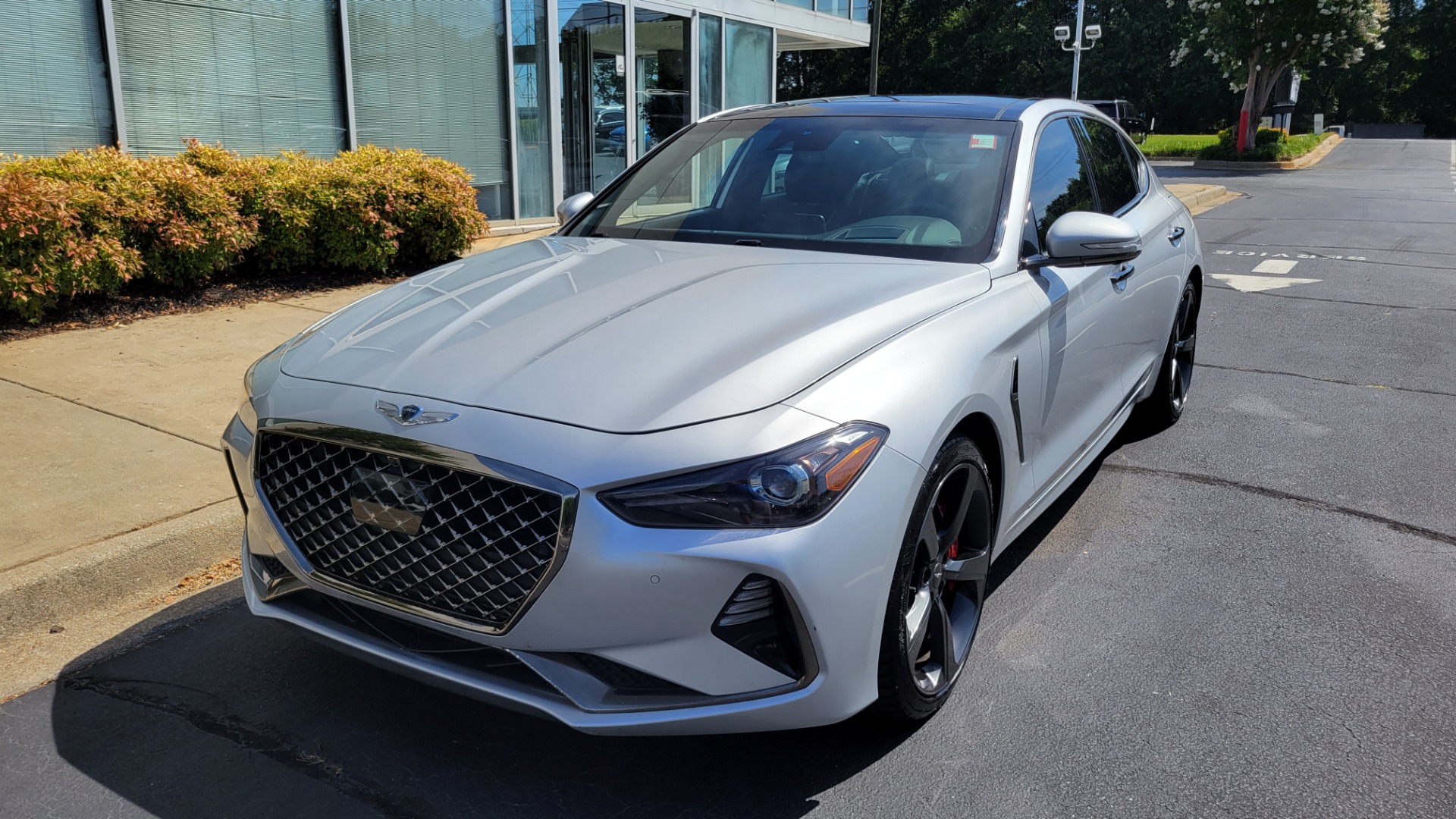 Used 2019 Genesis G70 3.3T SPORT SEDAN / NAV / SUNROOF / HUD / PARK DIST WARN / CAMERA for sale $37,995 at Formula Imports in Charlotte NC 28227 2