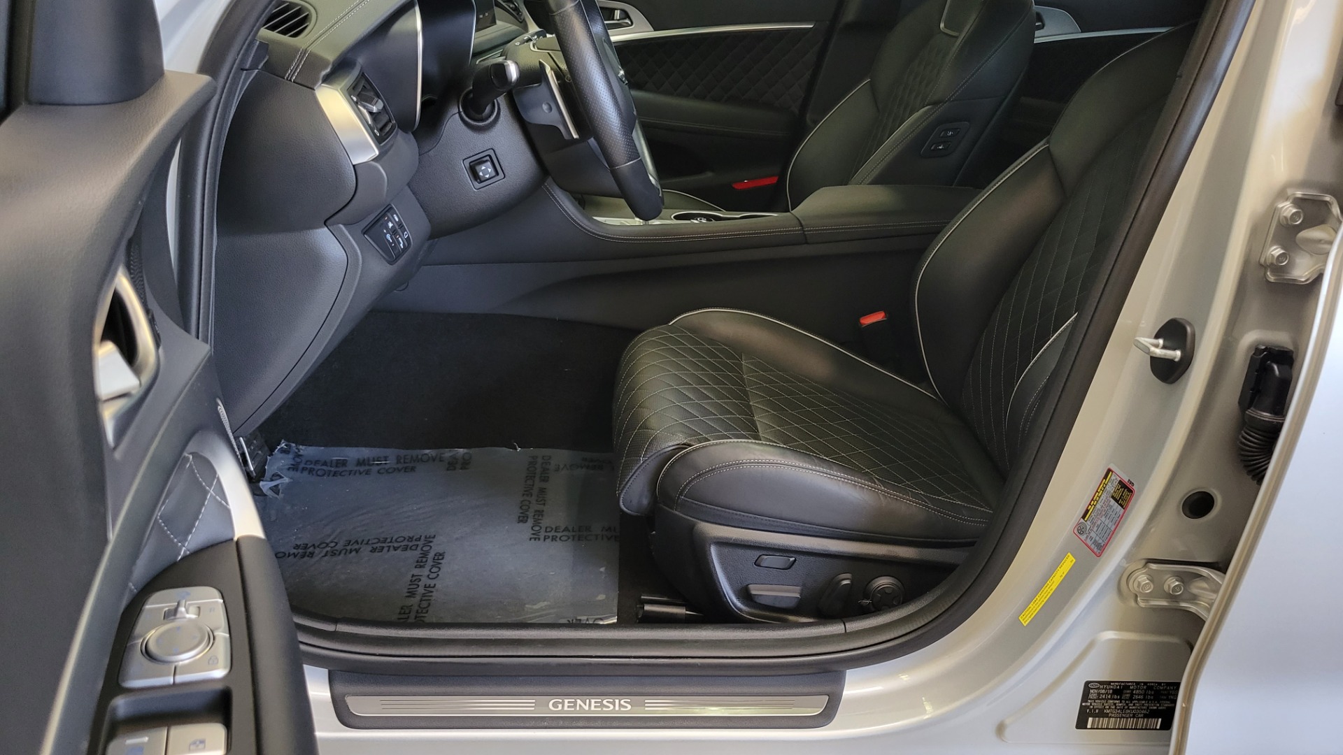 Used 2019 Genesis G70 3.3T SPORT SEDAN / NAV / SUNROOF / HUD / PARK DIST WARN / CAMERA for sale $37,995 at Formula Imports in Charlotte NC 28227 35