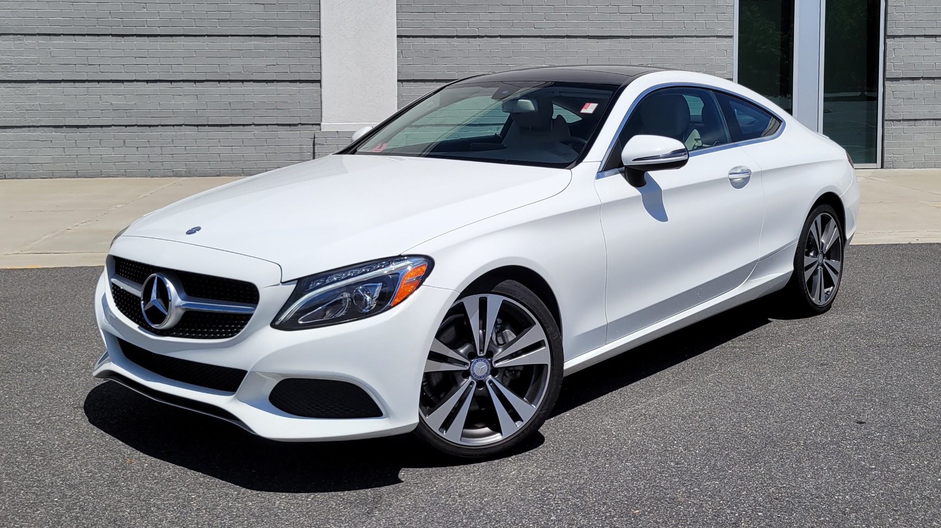 Used 2017 Mercedes-Benz C-CLASS C 300 PREMIUM COUPE / BLIND SPOT ASST / BURMESTER / CAMERA for sale $31,995 at Formula Imports in Charlotte NC 28227 10