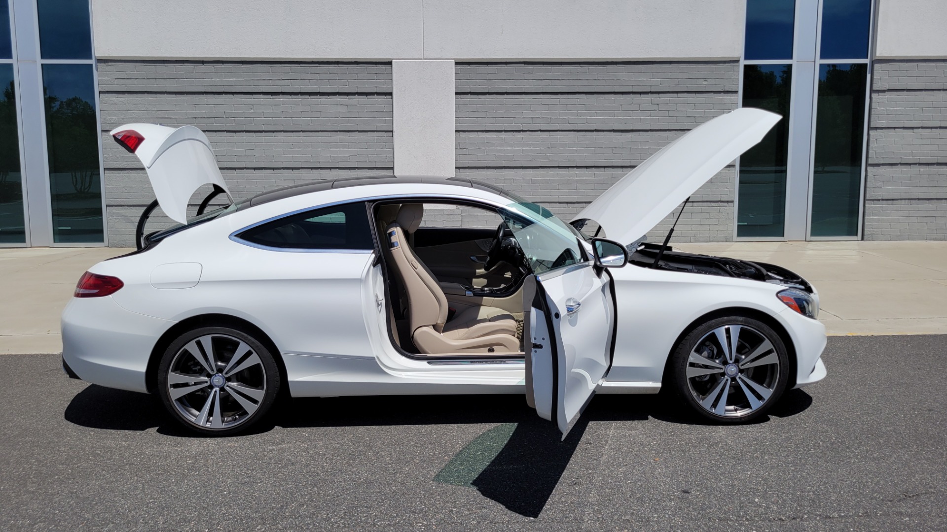 Used 2017 Mercedes-Benz C-CLASS C 300 PREMIUM COUPE / BLIND SPOT ASST / BURMESTER / CAMERA for sale $31,995 at Formula Imports in Charlotte NC 28227 13