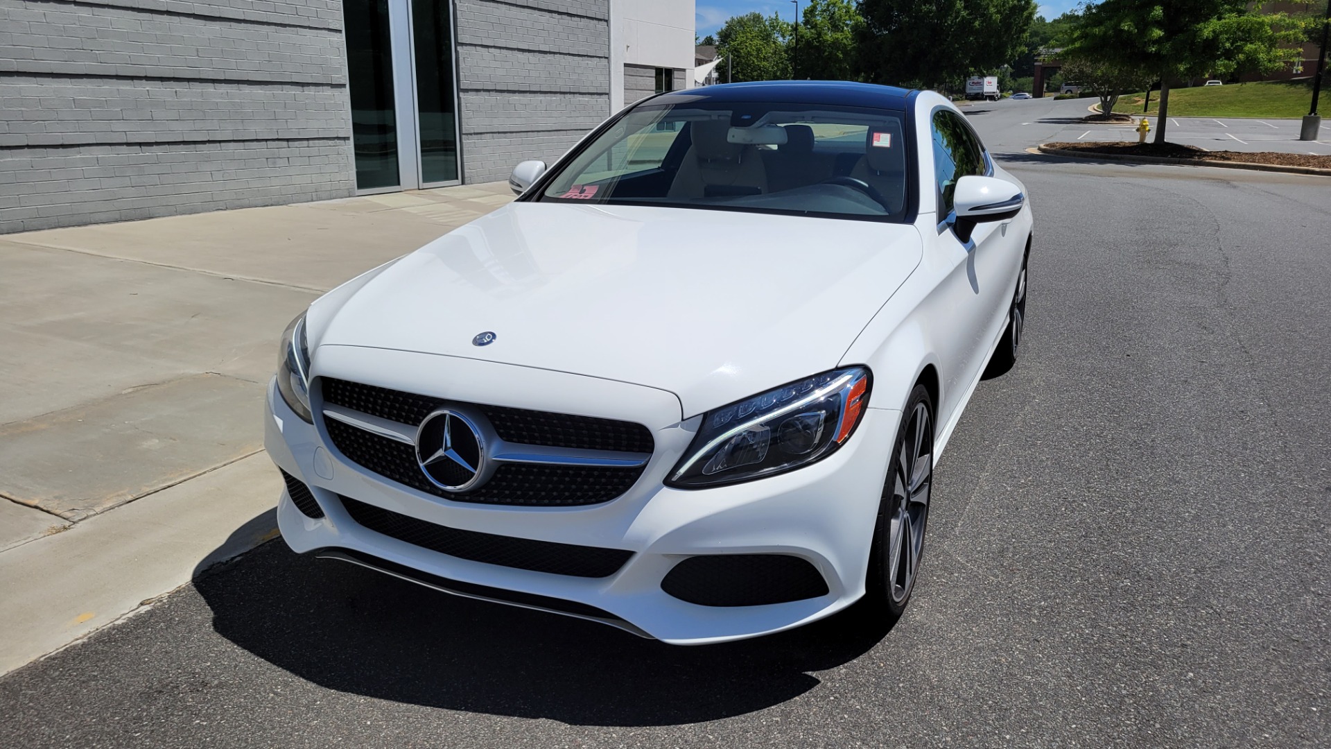 Used 2017 Mercedes-Benz C-CLASS C 300 PREMIUM COUPE / BLIND SPOT ASST / BURMESTER / CAMERA for sale $31,995 at Formula Imports in Charlotte NC 28227 2