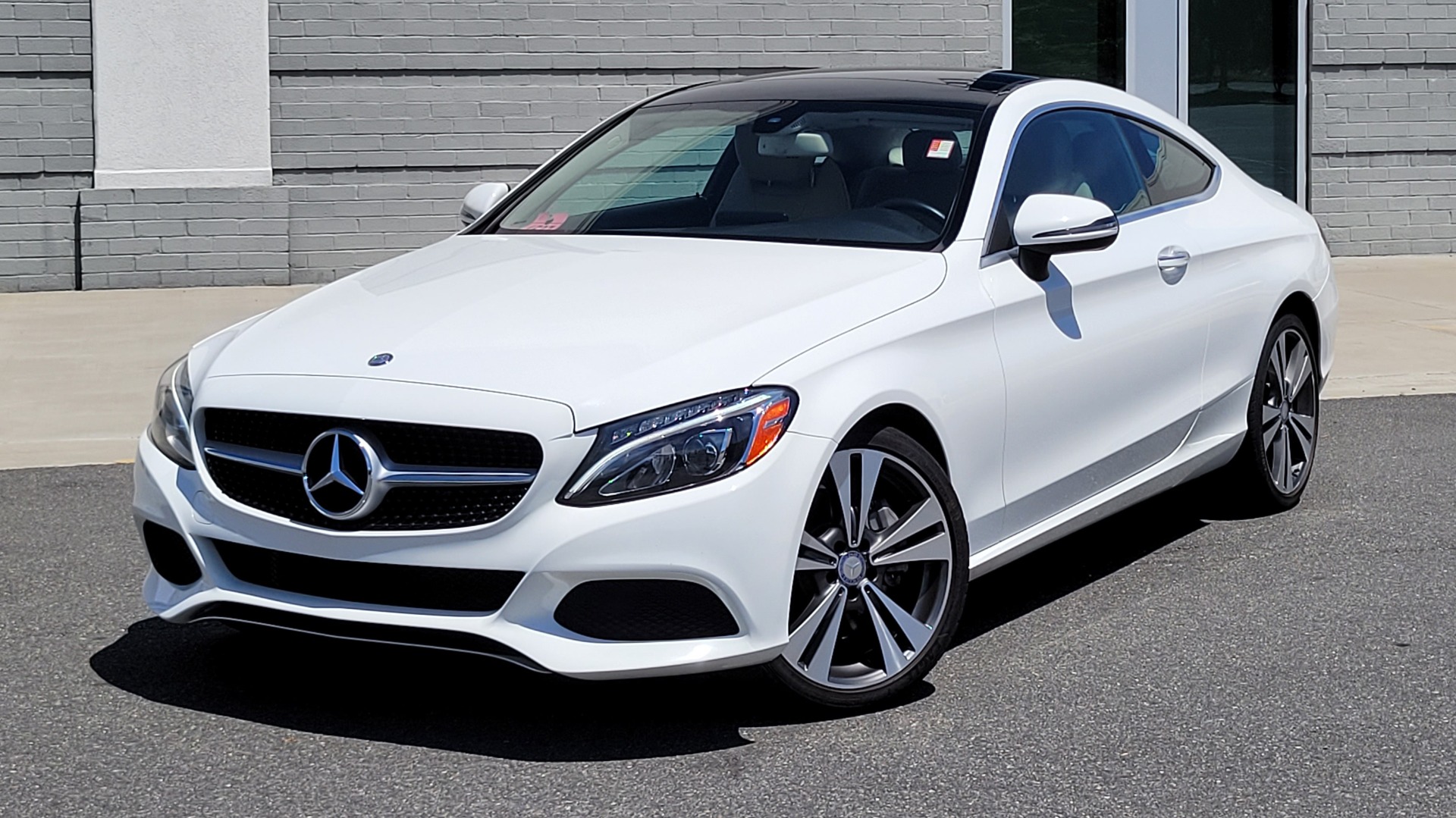 Used 2017 Mercedes-Benz C-CLASS C 300 PREMIUM COUPE / BLIND SPOT ASST / BURMESTER / CAMERA for sale $31,995 at Formula Imports in Charlotte NC 28227 1