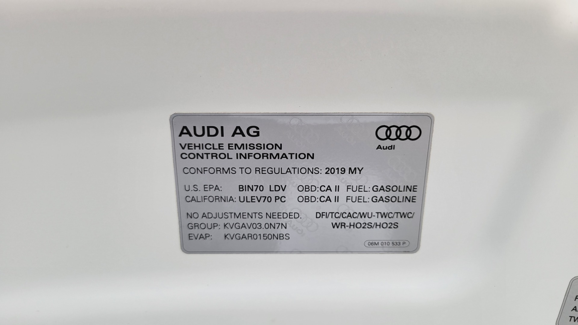 Used 2019 Audi A6 PREMIUM PLUS / DRVR ASST / WARM WTHR / CLD WTHR / NAV / CAMERA for sale Sold at Formula Imports in Charlotte NC 28227 14