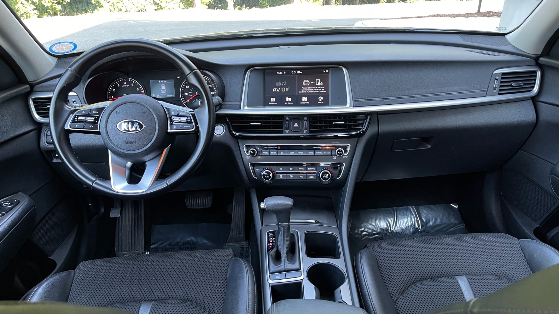 Used 2019 Kia Optima S / 4CYL / BLACK CLOTH/LEATHERETTE SEATS / AUTOMATIC TRANSMISSION for sale Sold at Formula Imports in Charlotte NC 28227 7