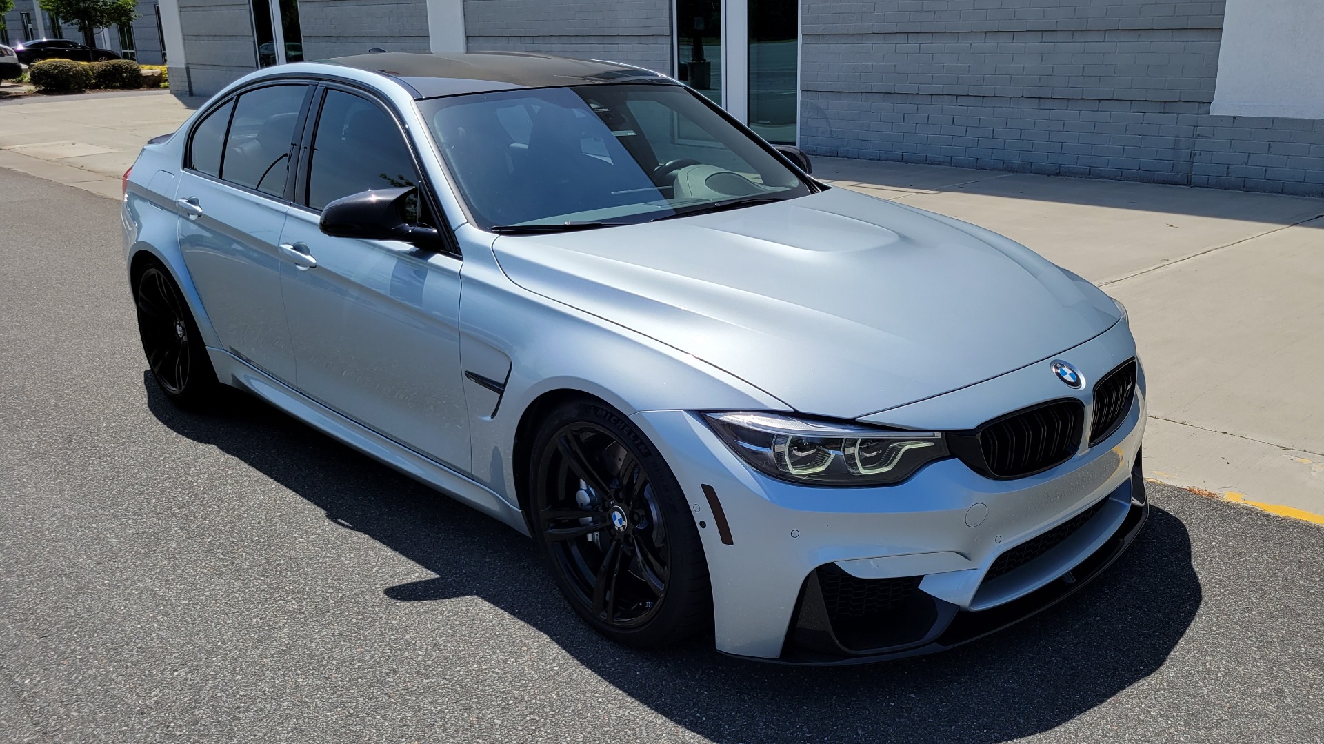 Used 2018 BMW M3 EXECUTIVE SEDAN / DRIVER ASST / PDC / ABSD / APPLE / CAMERA for sale Call for price at Formula Imports in Charlotte NC 28227 16