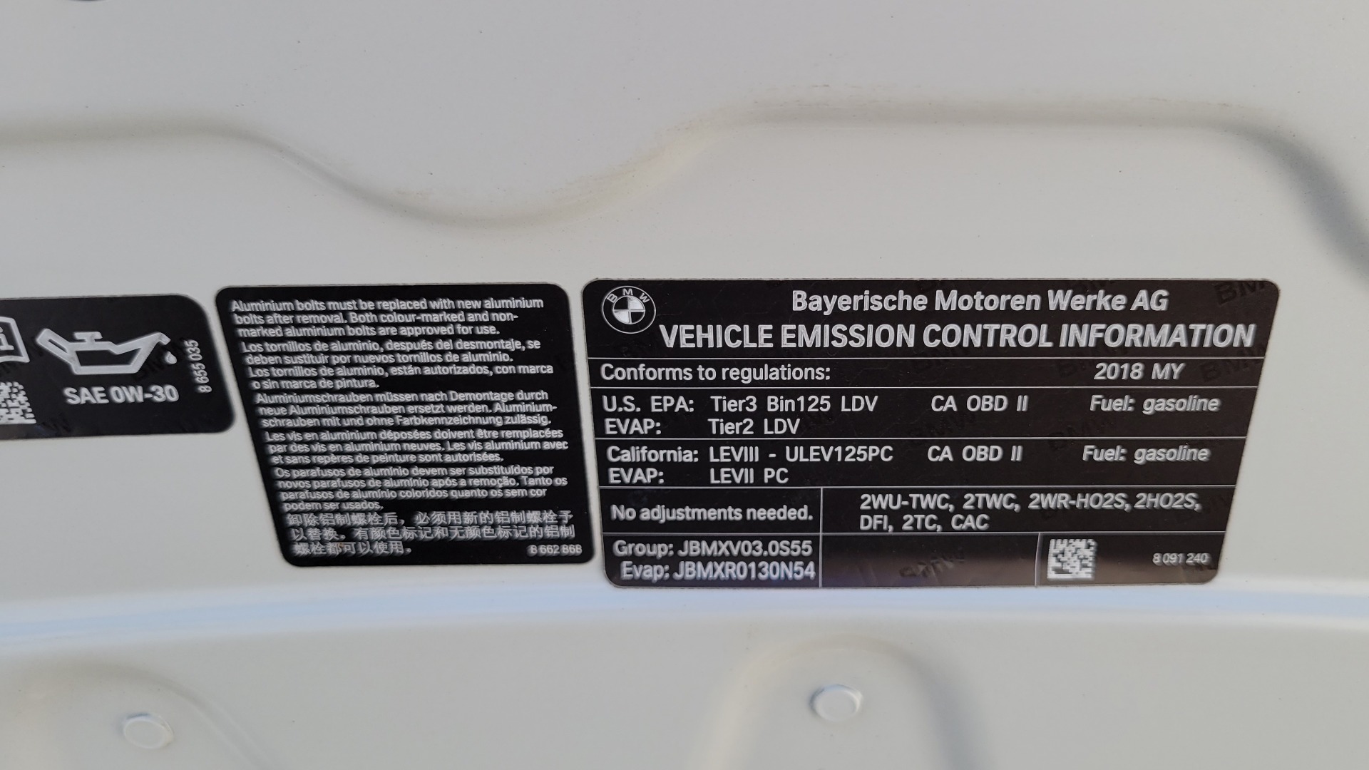 Used 2018 BMW M3 EXECUTIVE SEDAN / DRIVER ASST / PDC / ABSD / APPLE / CAMERA for sale Call for price at Formula Imports in Charlotte NC 28227 21